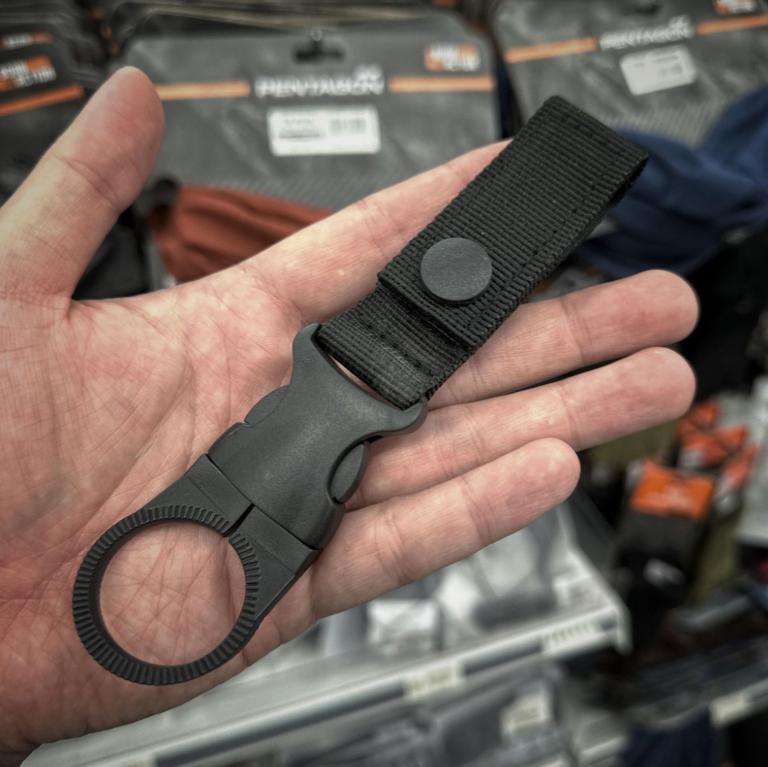 Black Stealth Belt Bottle Holder