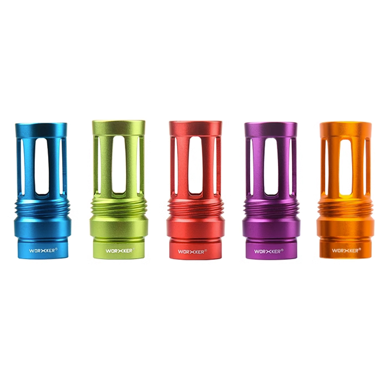 WORKER Coloured Threaded Knight Muzzle for NERF