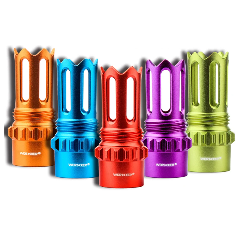 WORKER Coloured Mirage Muzzle for NERF (Threaded)