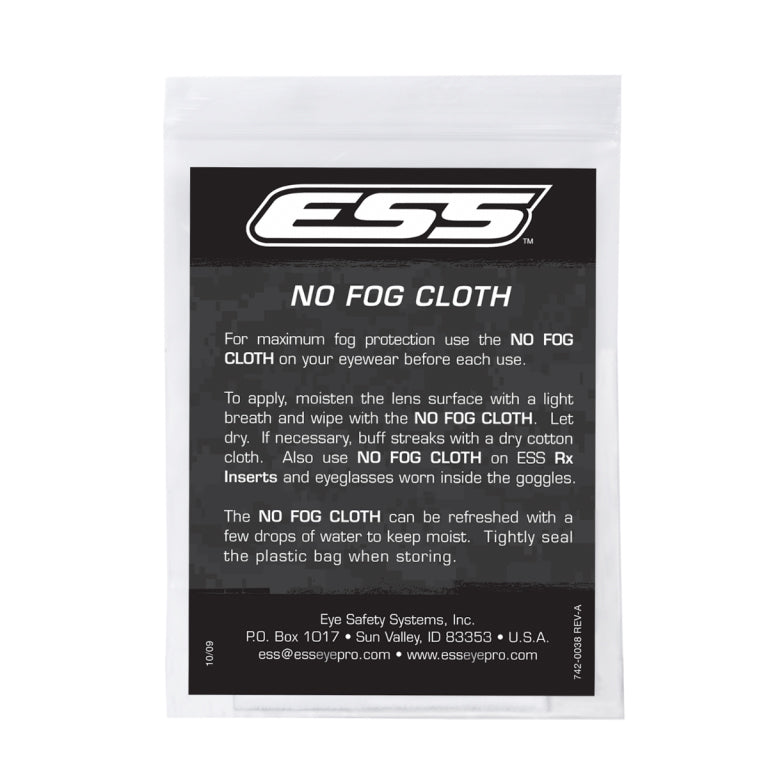 ESS - EA Reuseable No Fog Cloth