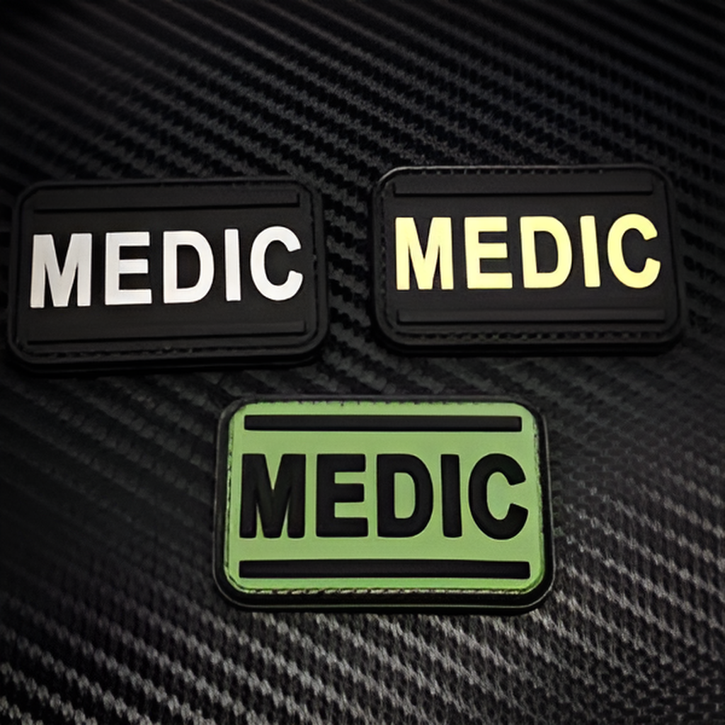 Rubber Patch - Medic Word