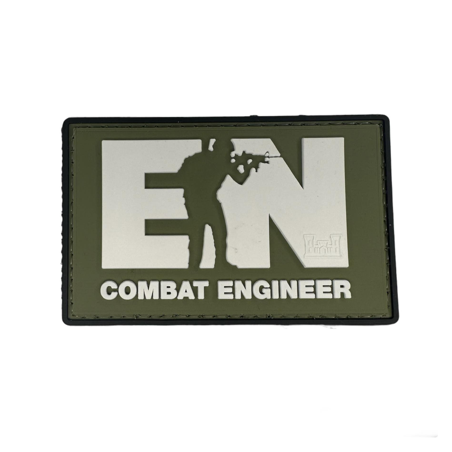 Rubber Patch - Combat Engineer EN Green