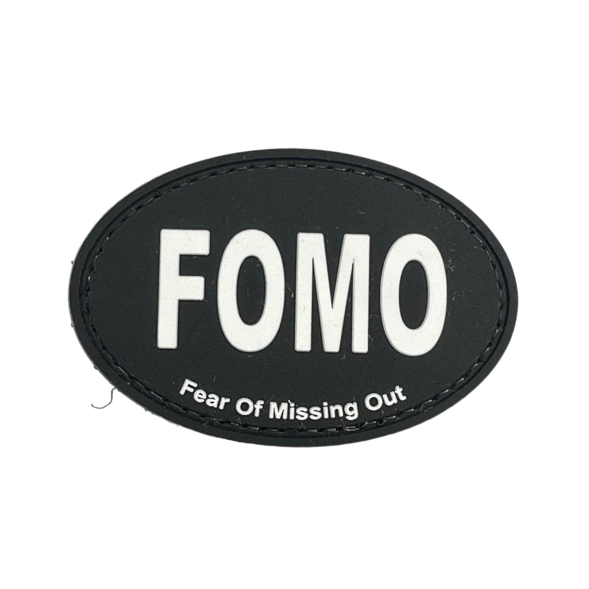 Rubber Patch - FOMO Fear of Missing Out