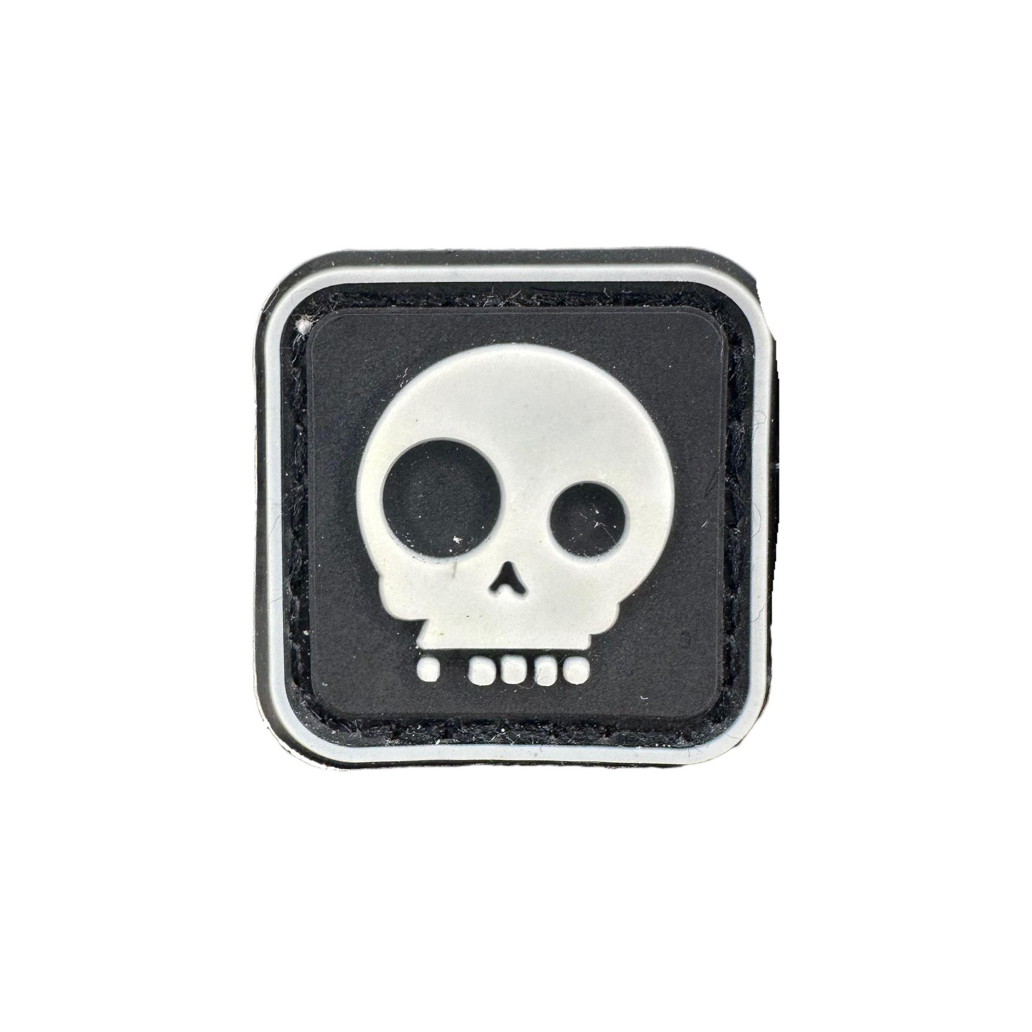 Rubber Patch - Weird Skull (GITD)