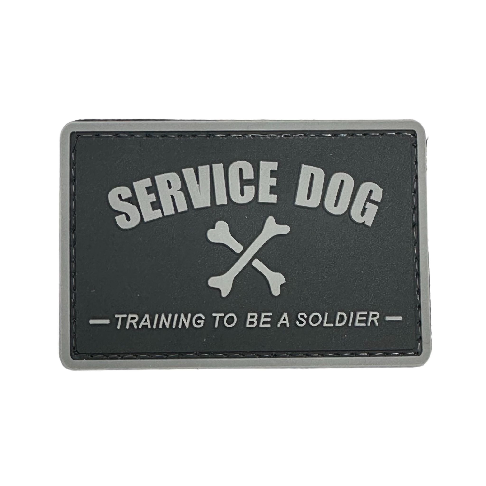 Rubber Patch - Service Dog