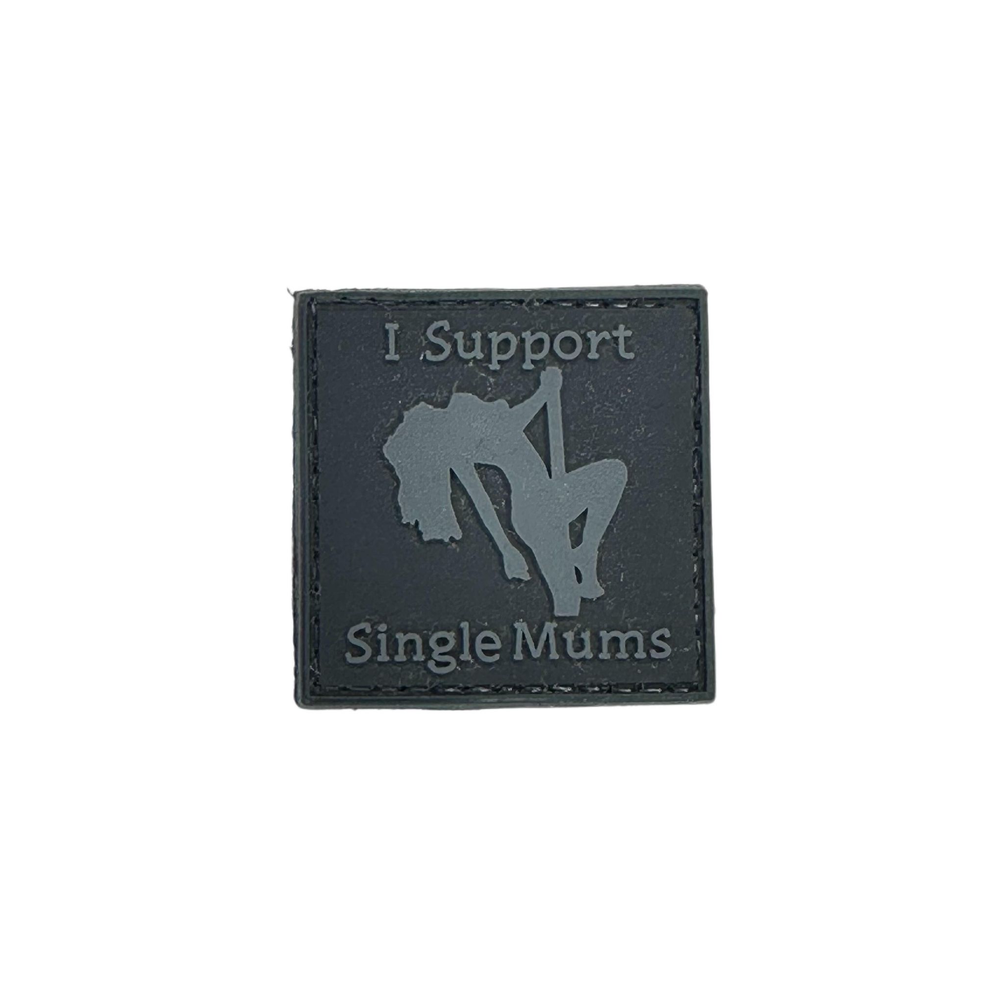 Rubber Patch - I Support Single Mums