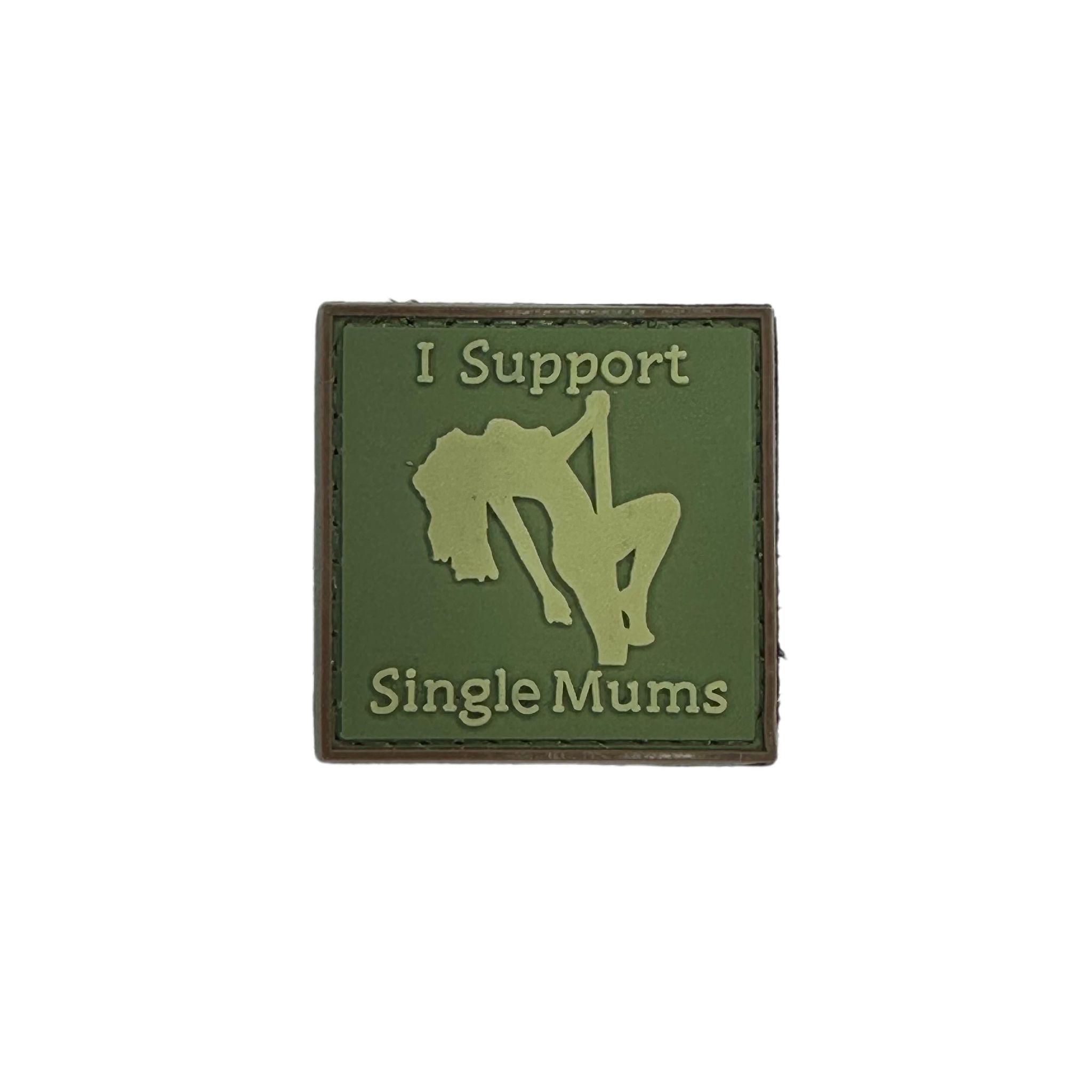 Rubber Patch - I Support Single Mums