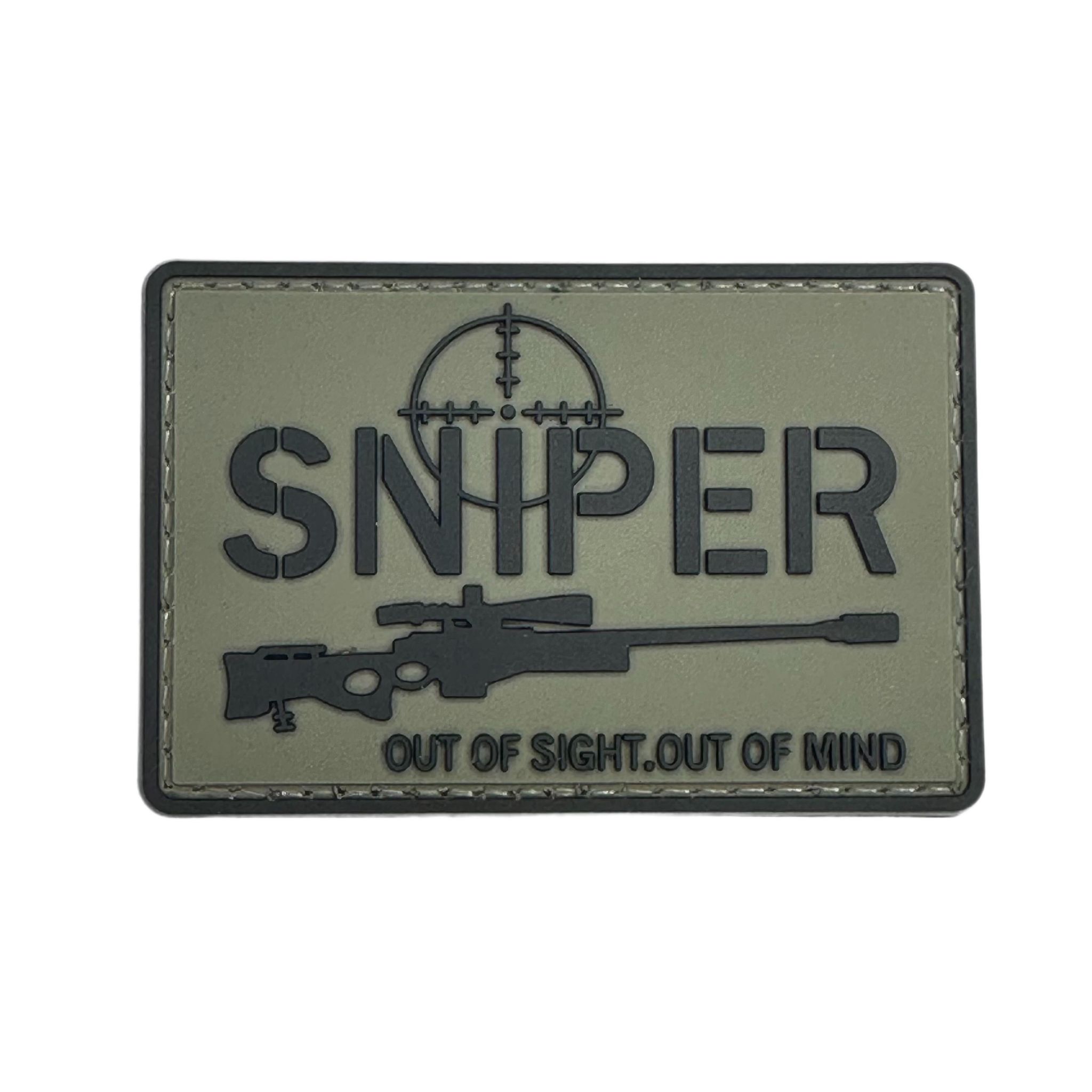 Rubber Patch - Sniper Out of Sight out of Mind