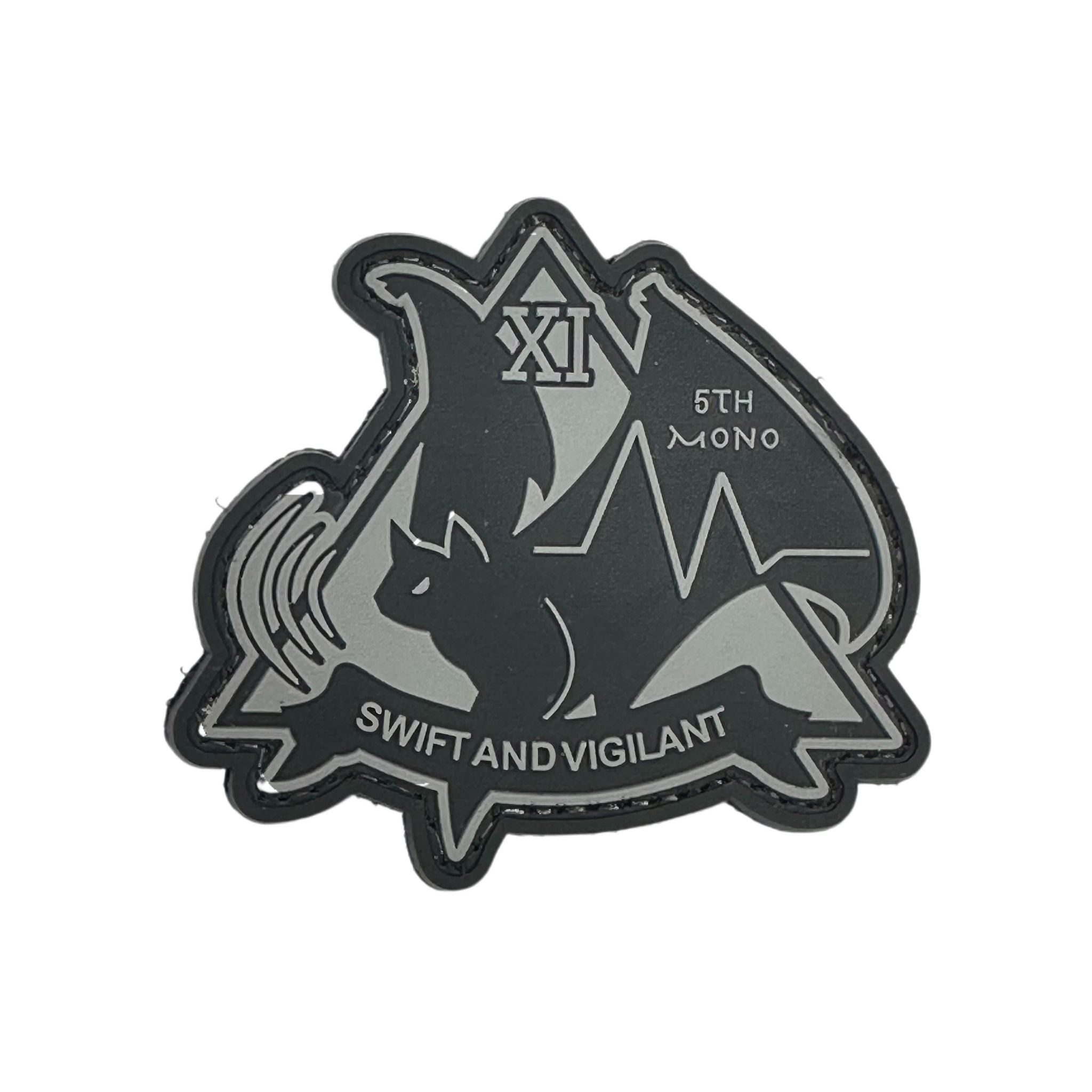 Rubber Patch - Swift and Vigilant Bat