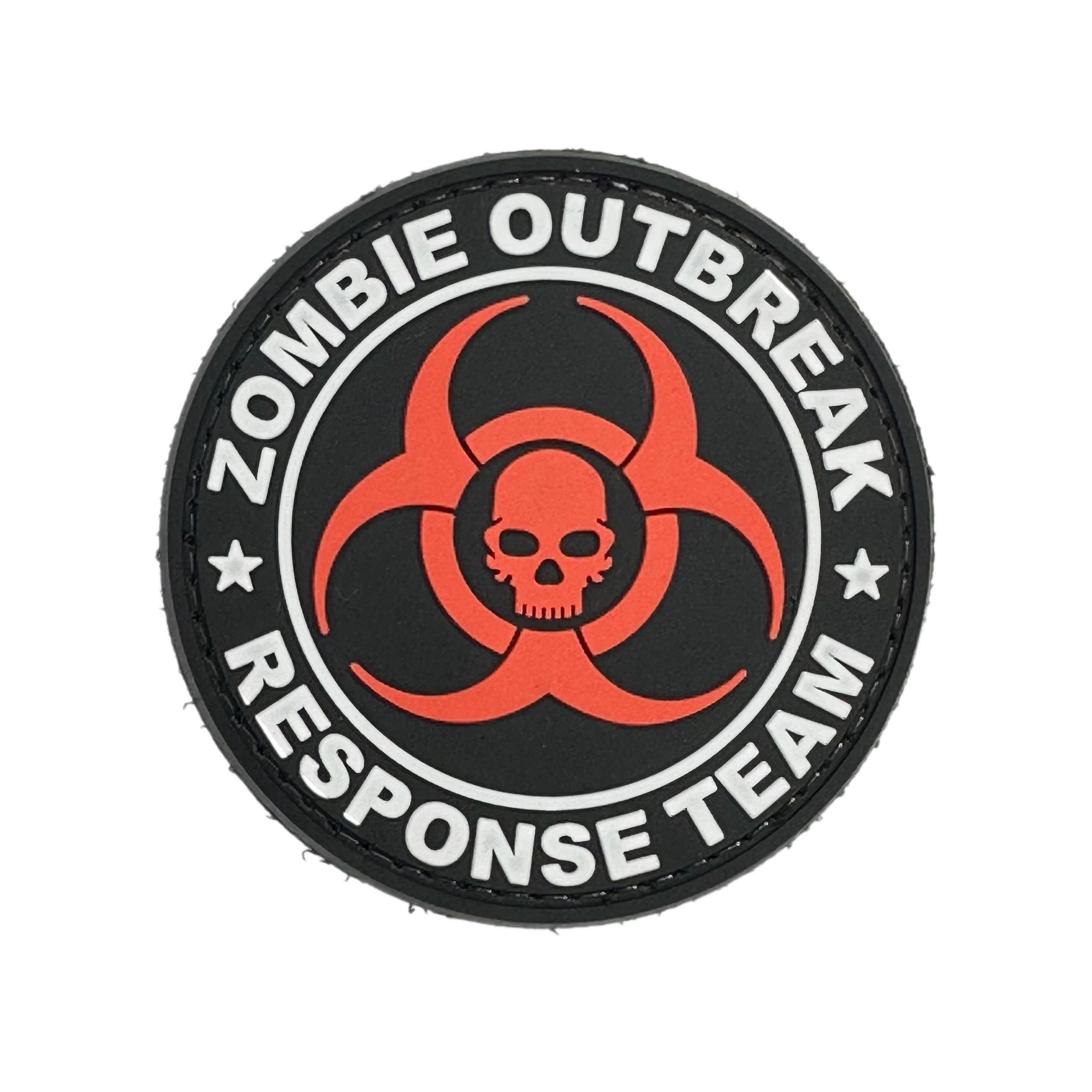 Rubber Patch - Zombie Outbreak Response Team (Skull)