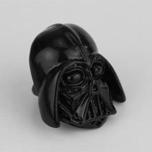 Collar Lapel Pin - SW Vader Helmet Black - Black-Tactical.com