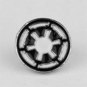 Collar Lapel Pin - SW Galatic Empire Imperial Cog - Black-Tactical.com