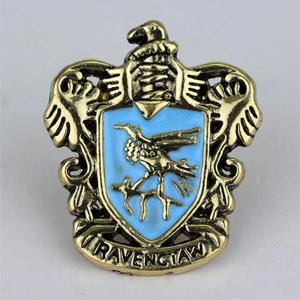 Collar Lapel Pin - Harry Potter Ravenclaw Crest - Black-Tactical.com
