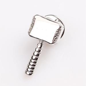 Collar Lapel Pin - Thor's Hammer Mjolnir - Black-Tactical.com