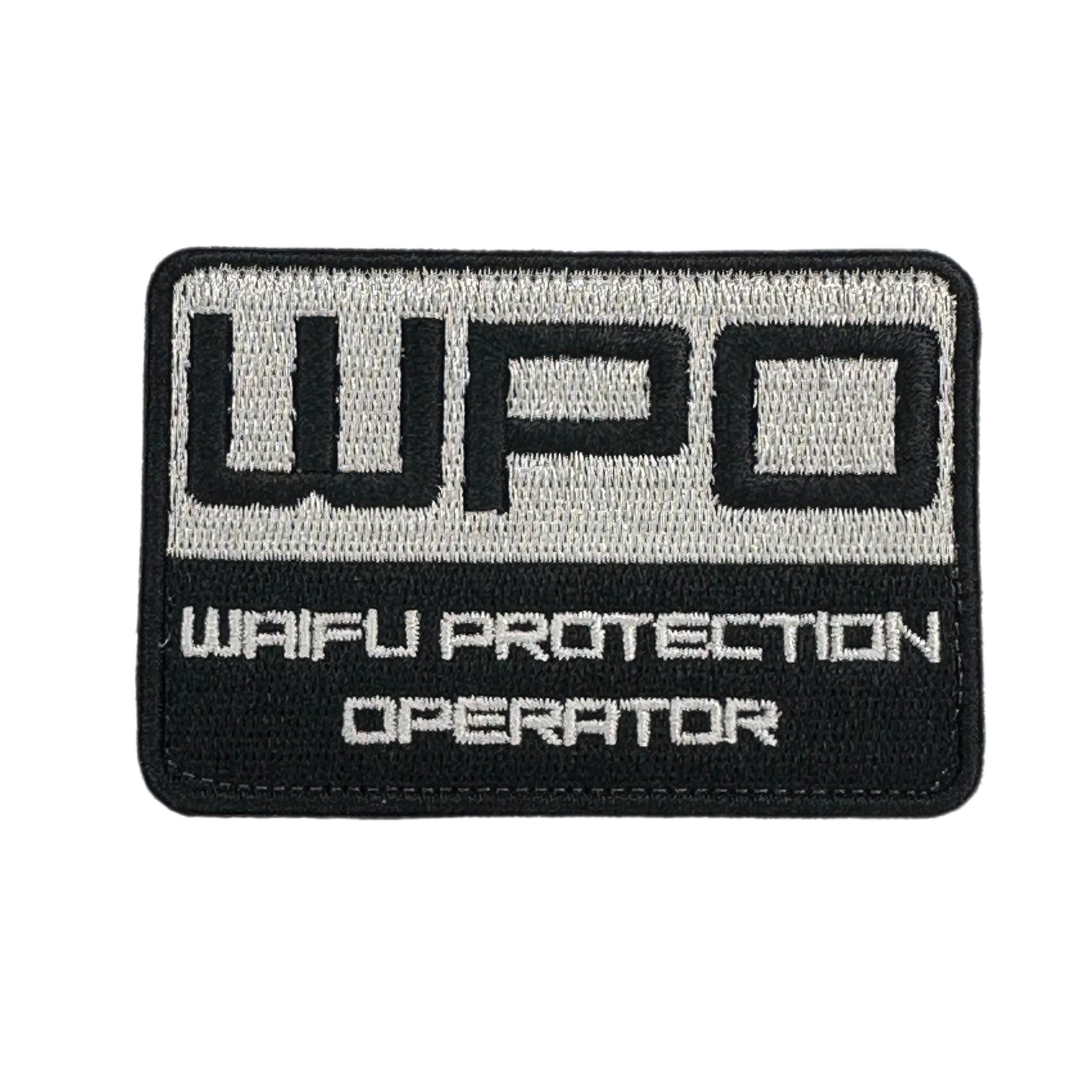 Embroidery Patch - Waifu Protection Operator - Idol Tactical Series