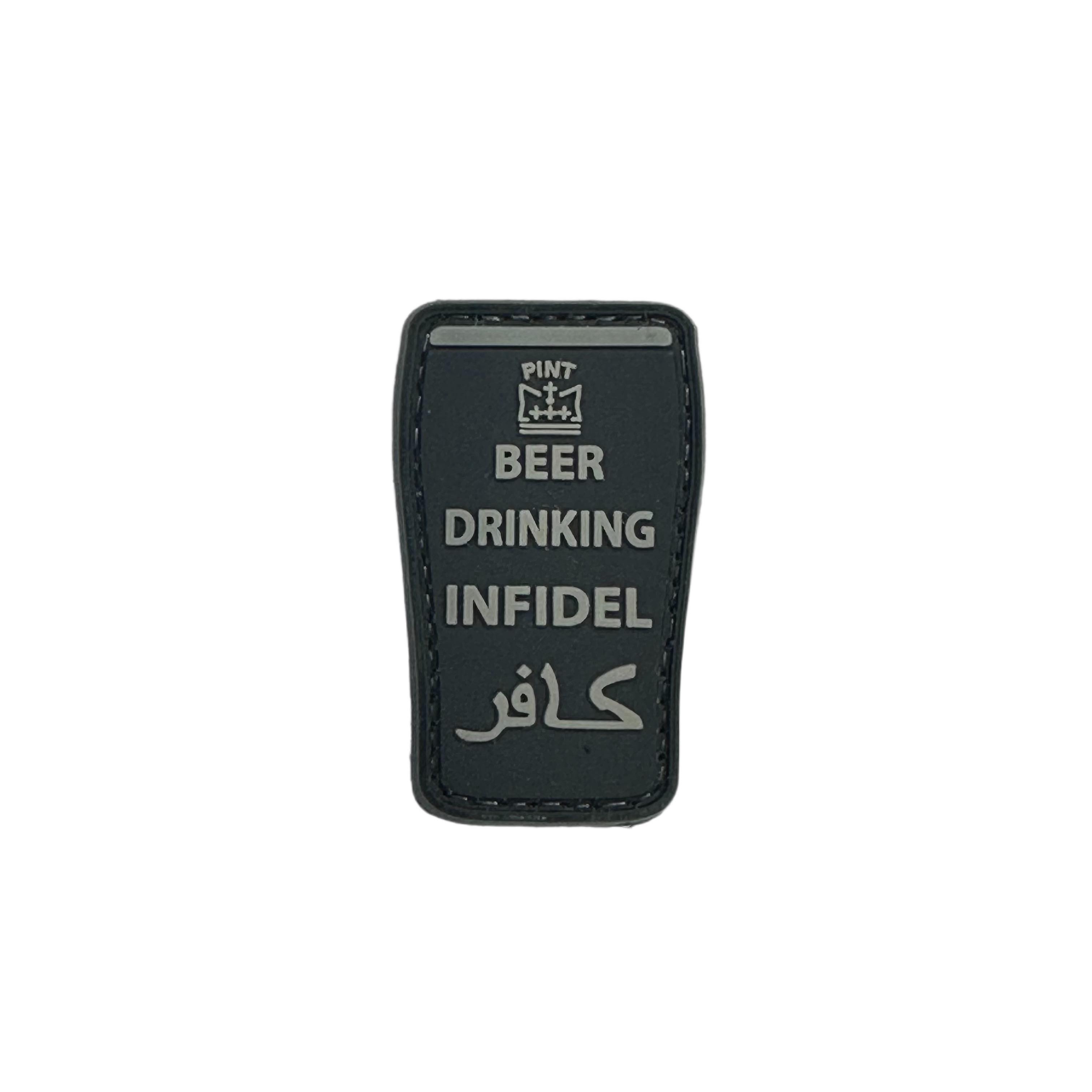 Rubber Patch - Beer Drinking Infidel