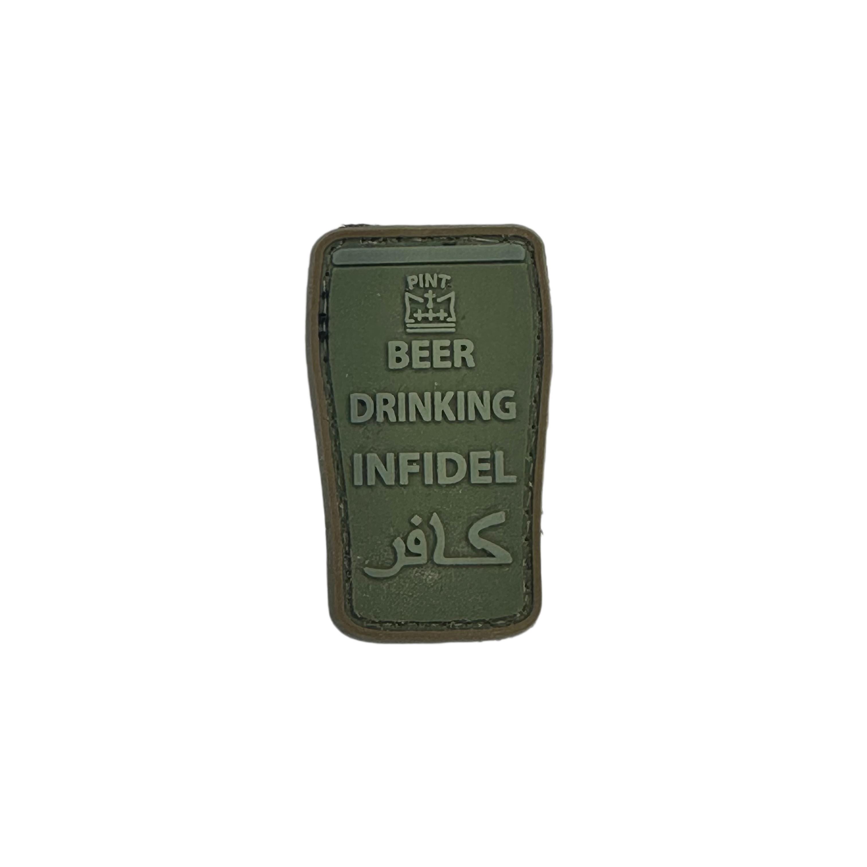 Rubber Patch - Beer Drinking Infidel