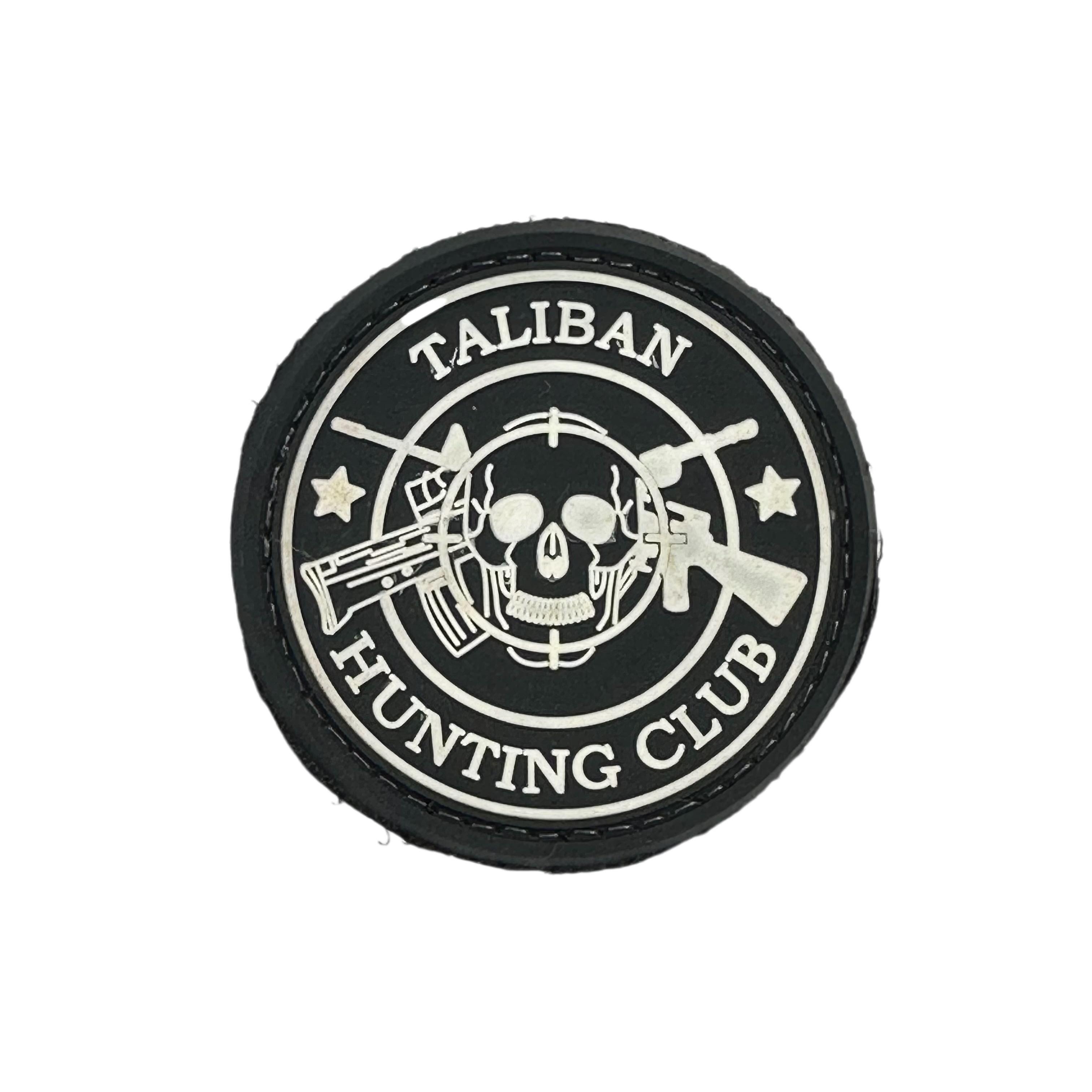 Rubber Patch - Taliban Hunting Club Skull