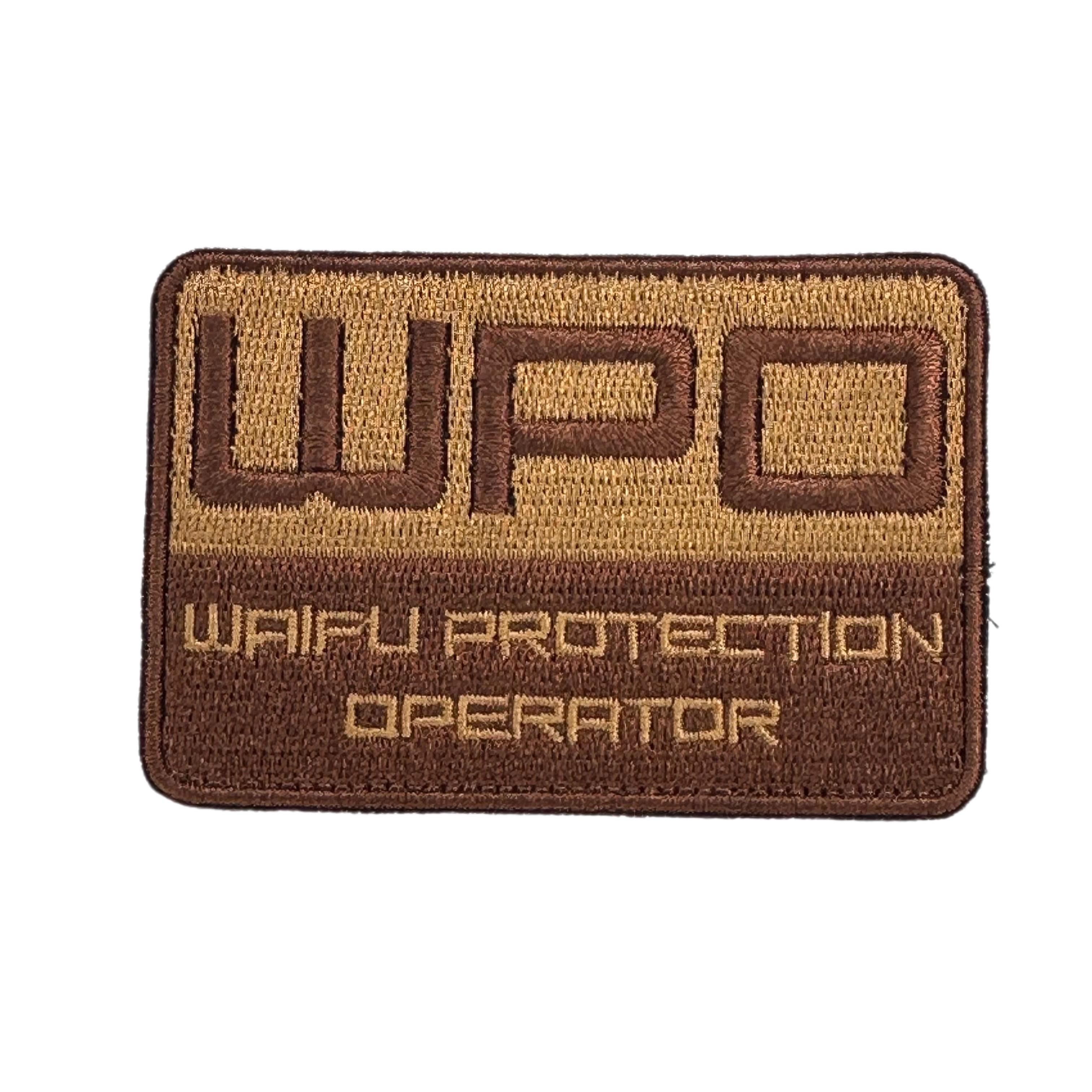 Embroidery Patch - Waifu Protection Operator - Idol Tactical Series