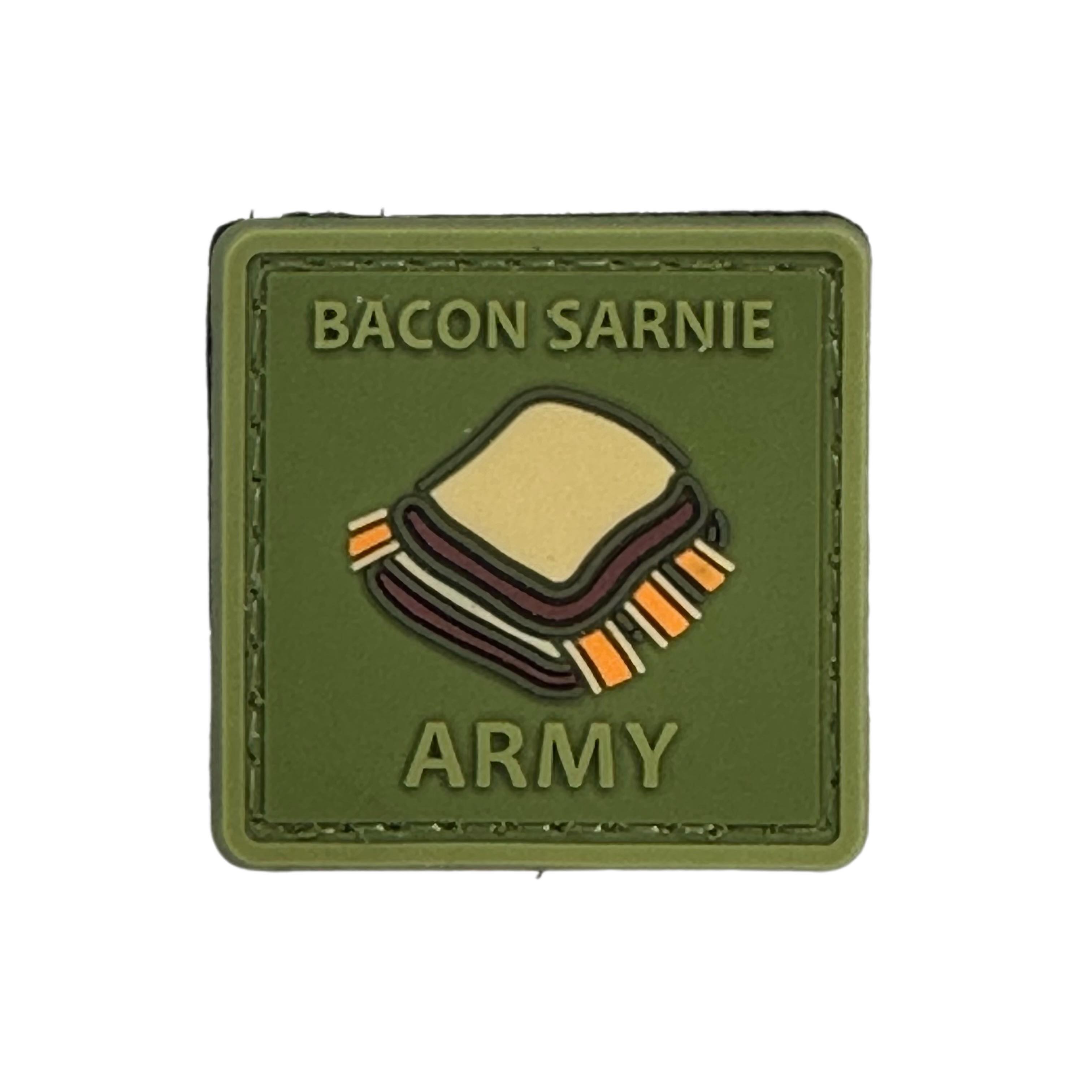 Rubber Patch - Bacon Sarnie Army