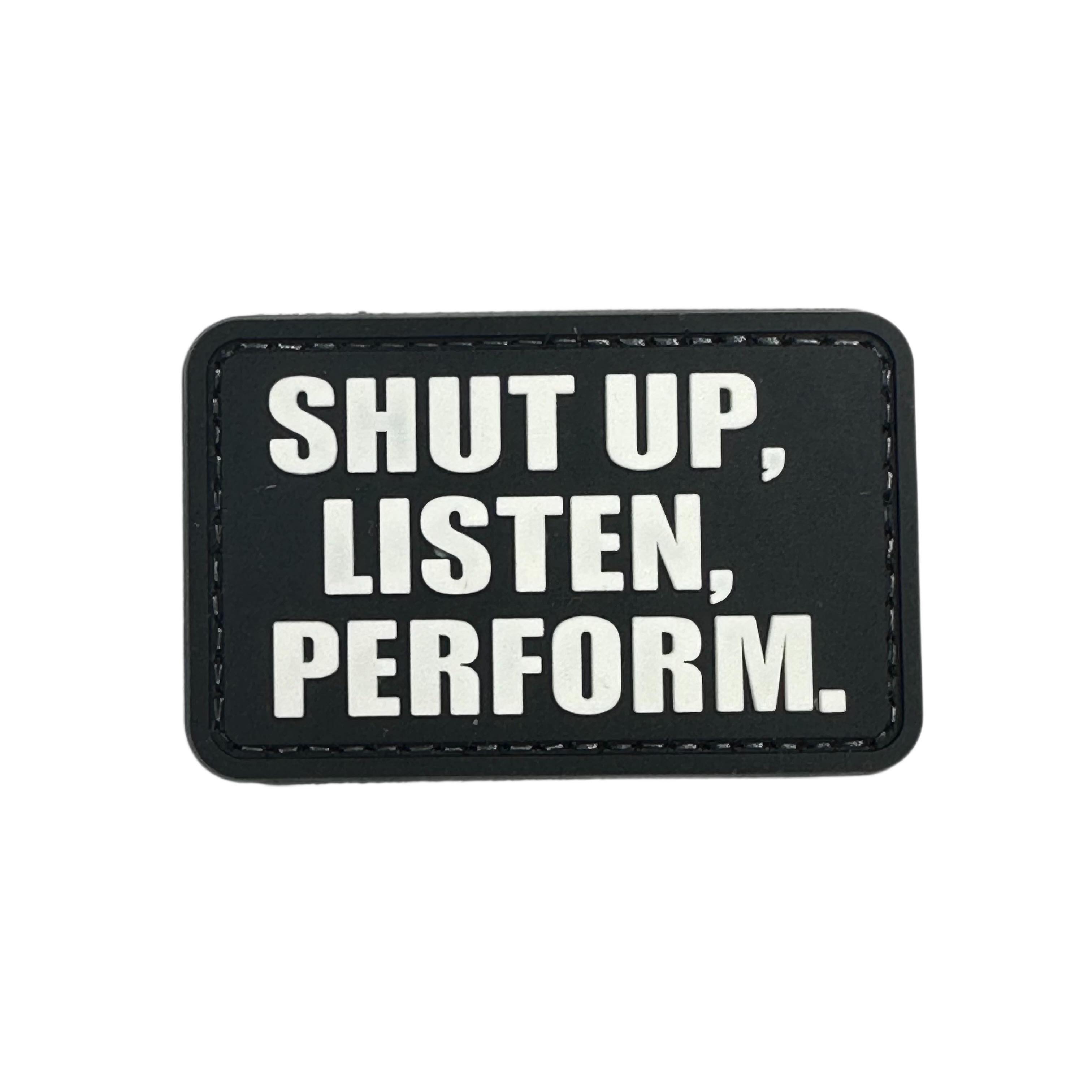 Rubber Patch - Shut Up Listen Perform