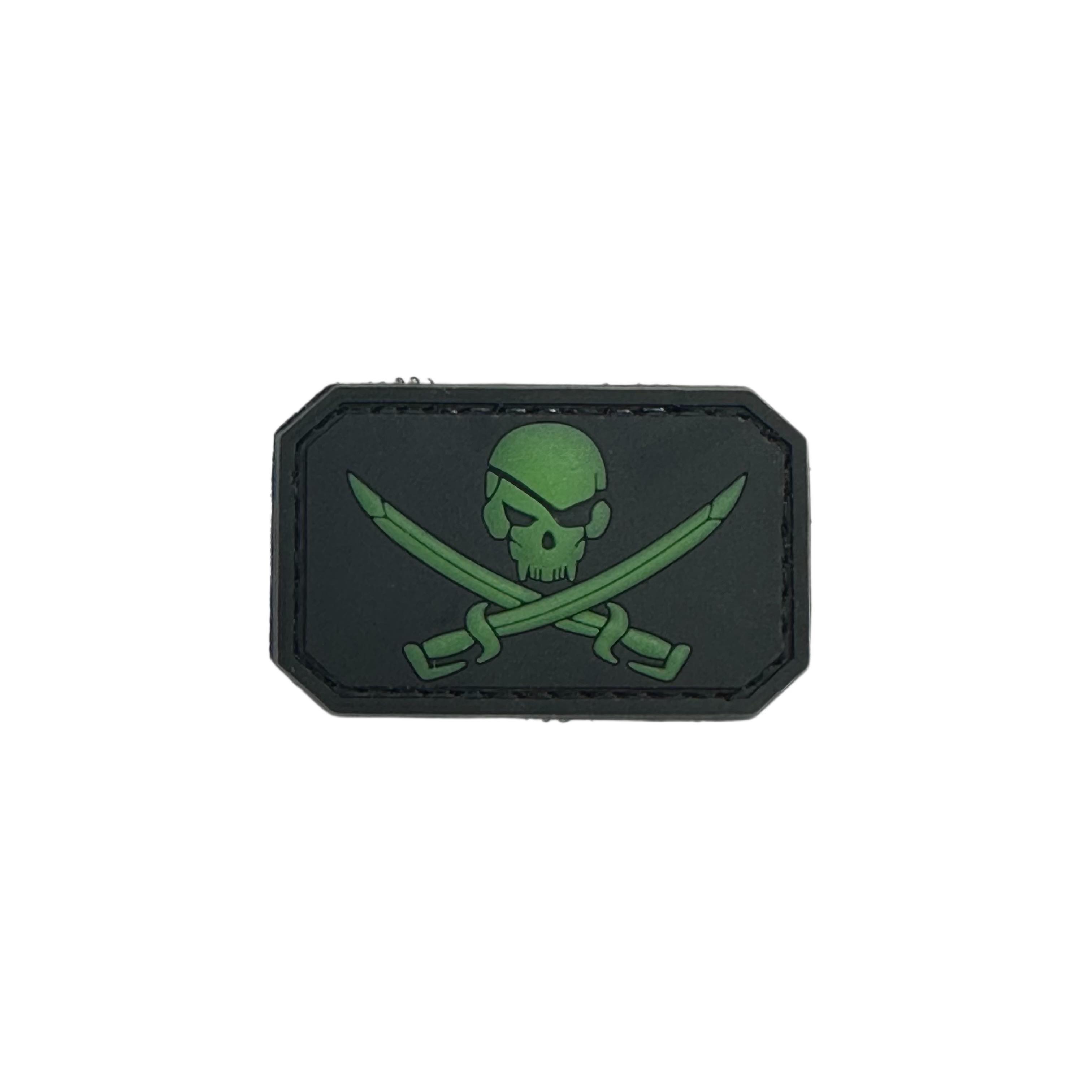 Rubber Patch - Pirate Skull