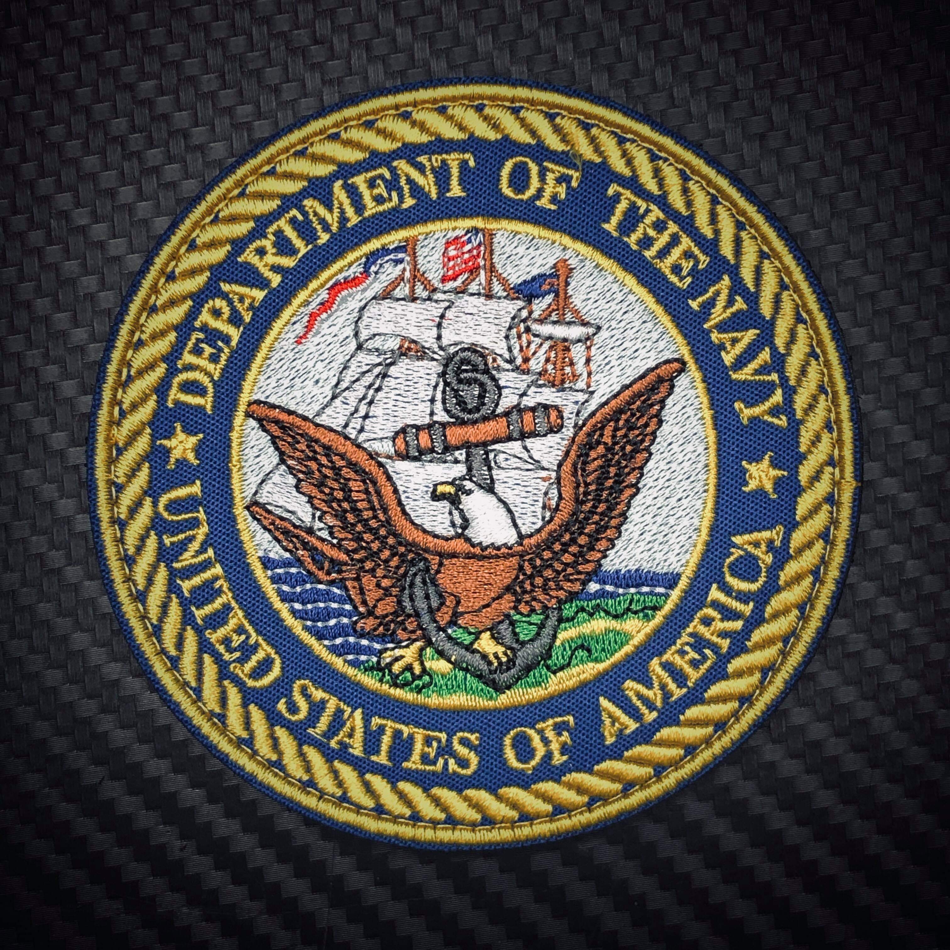 Embrodiery Patch - United States Dept. of the Navy