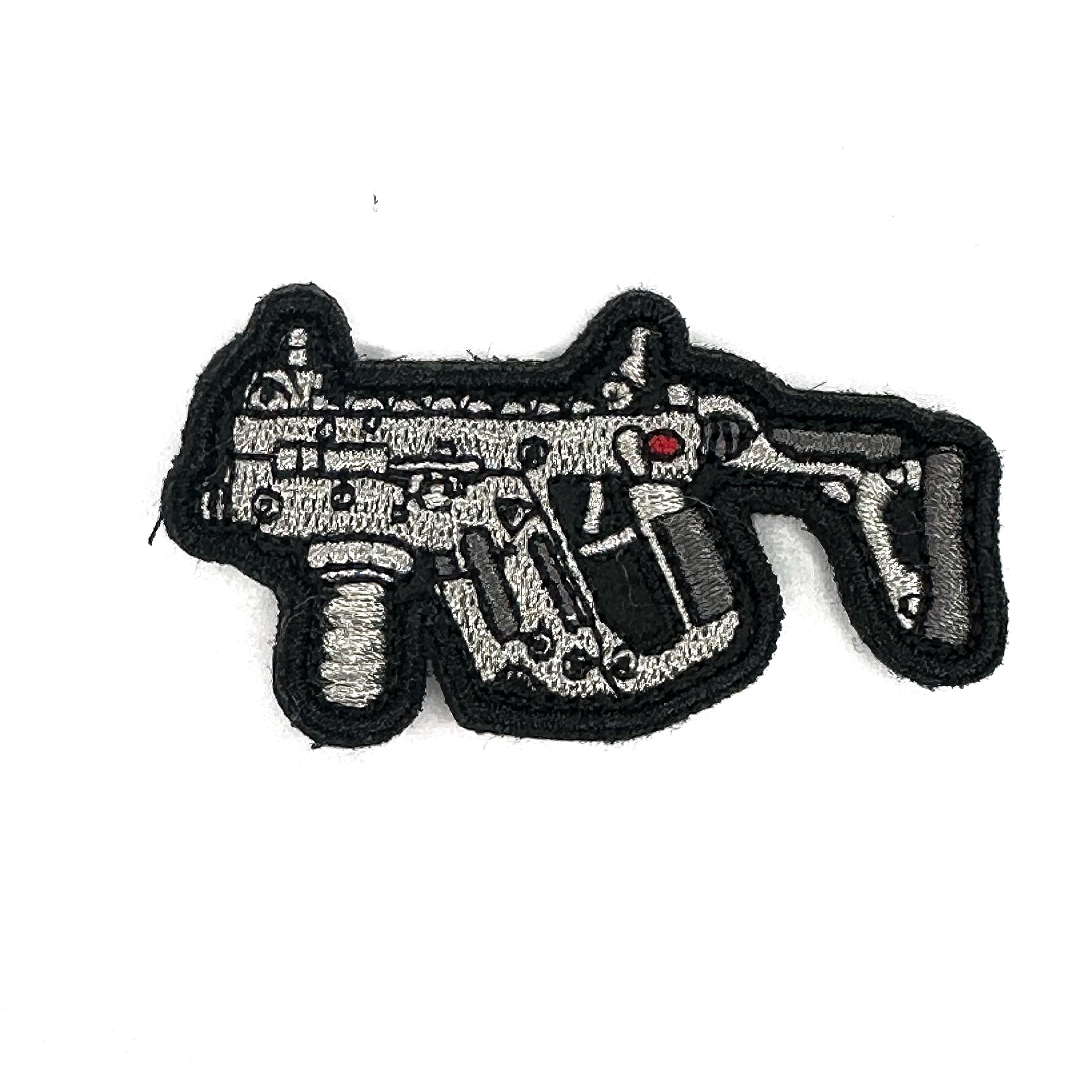 Embroidery Patch - Gun Kriss Vector