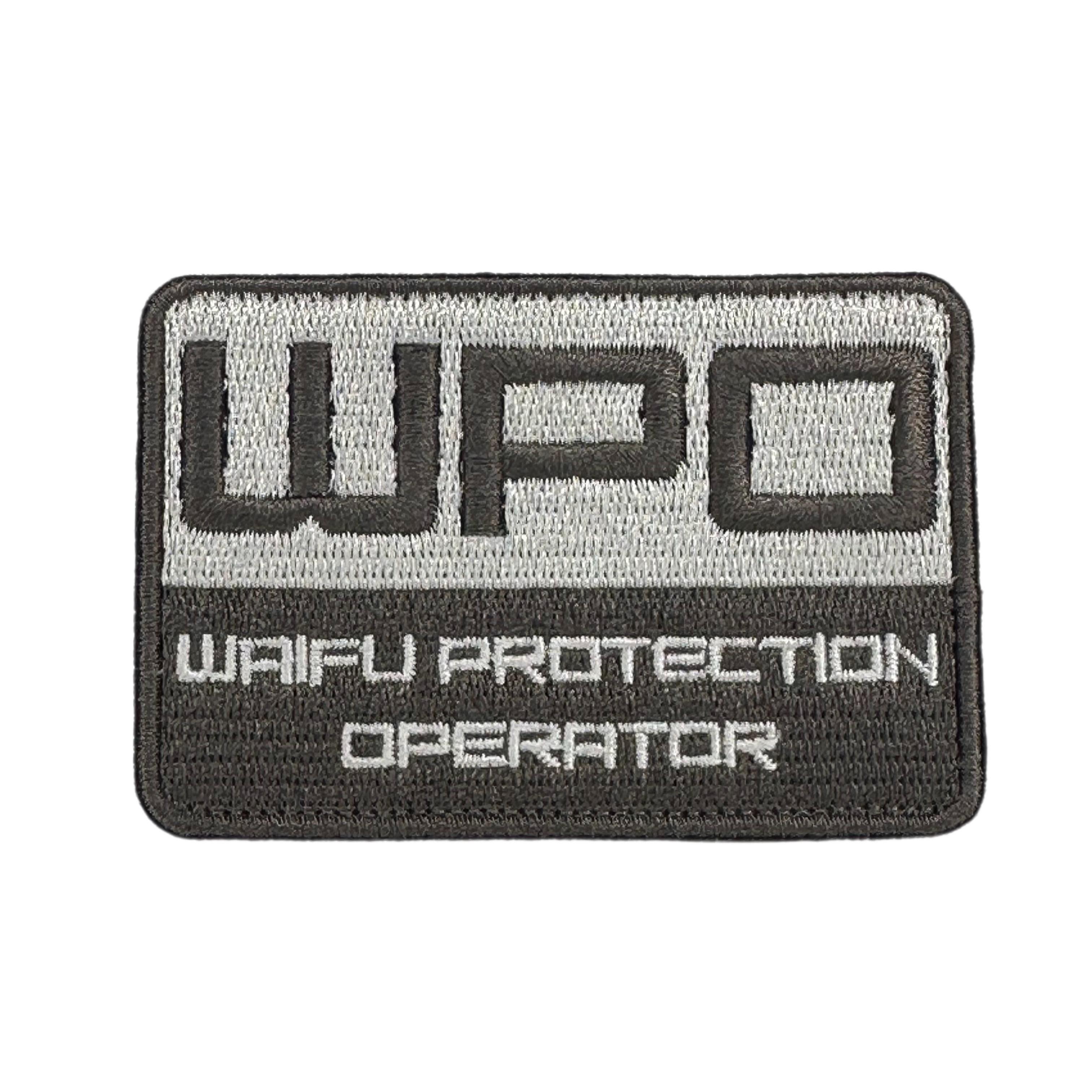 Embroidery Patch - Waifu Protection Operator - Idol Tactical Series