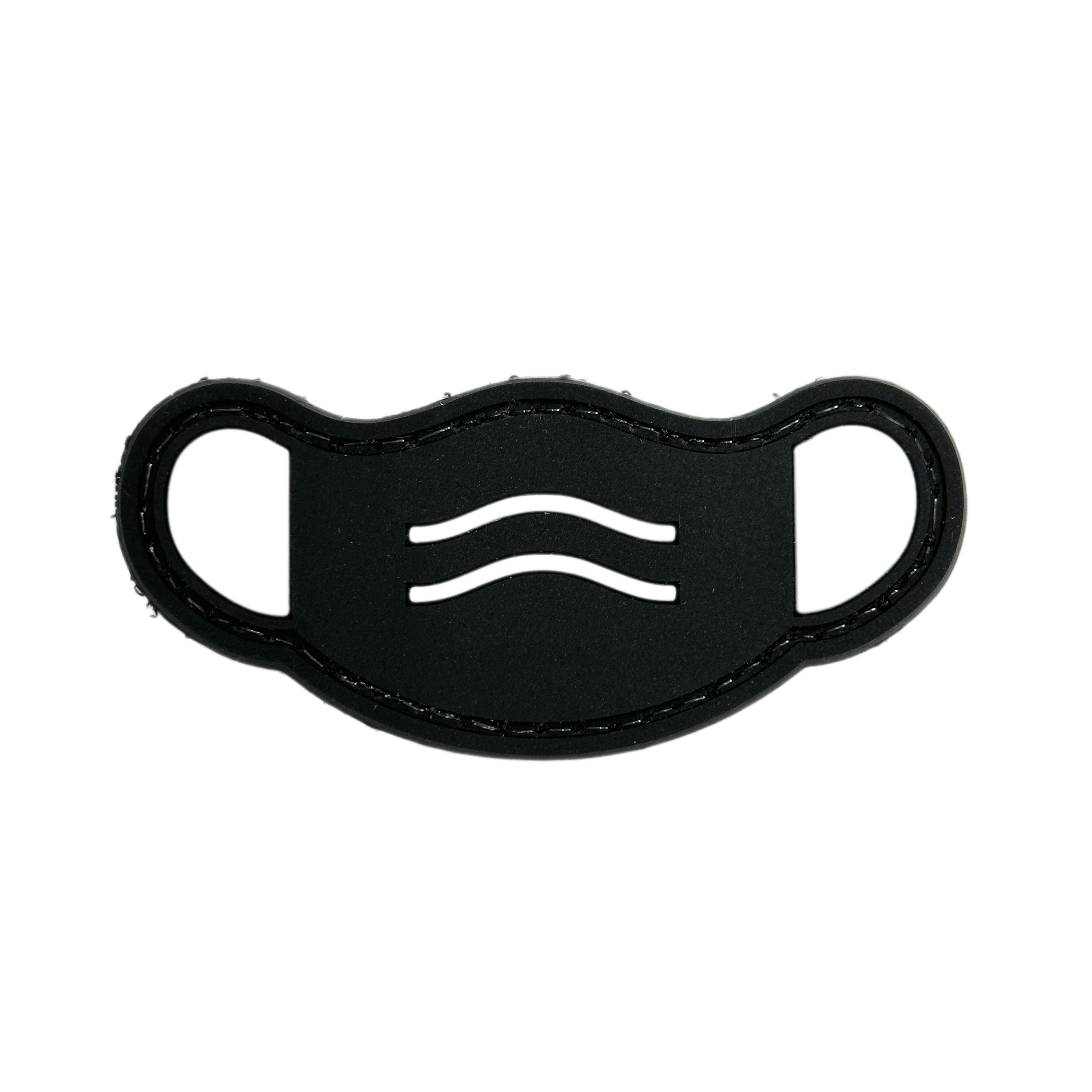 Rubber Patch - COVID-19 Normal Mask Black