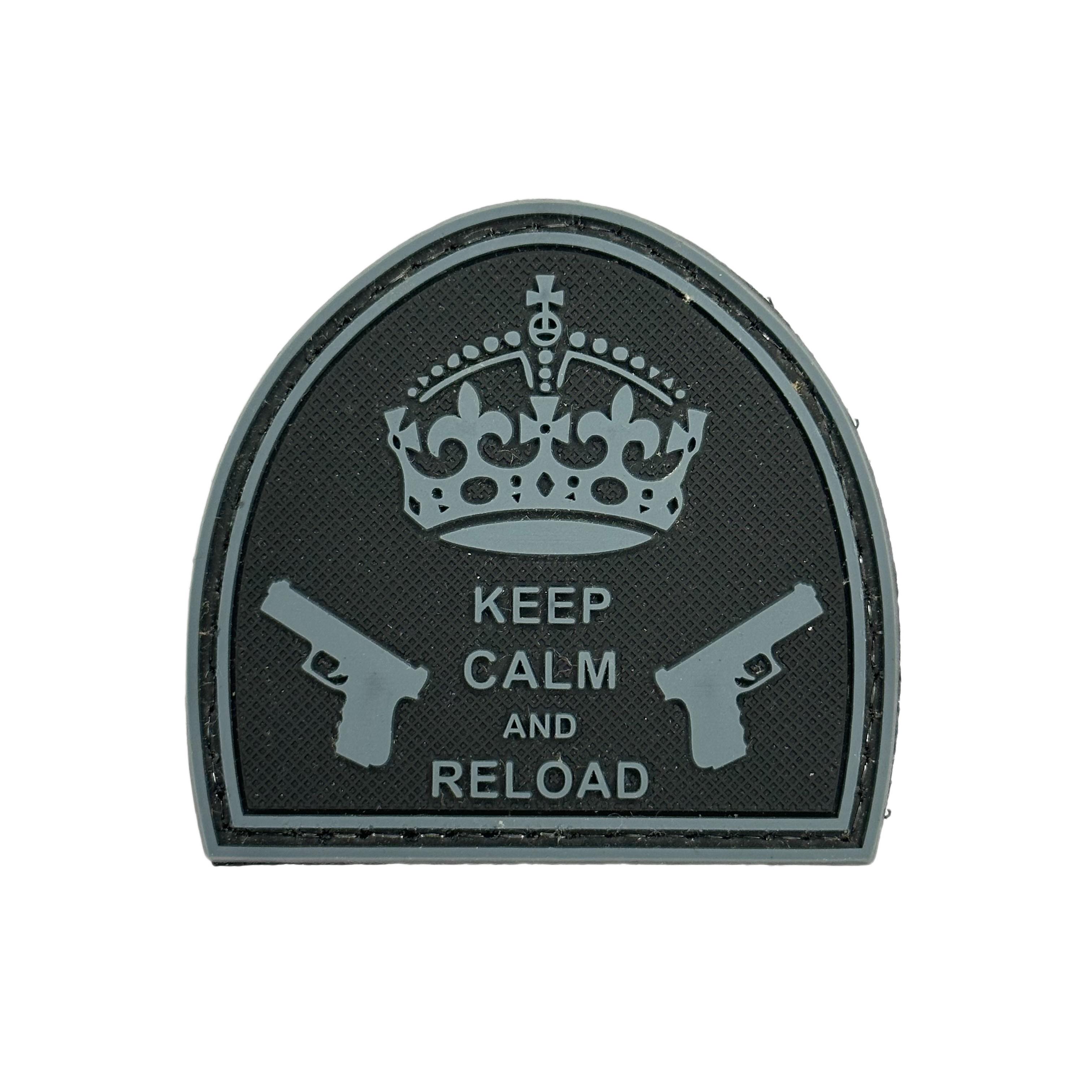 Rubber Patch - Keep Calm & Reload