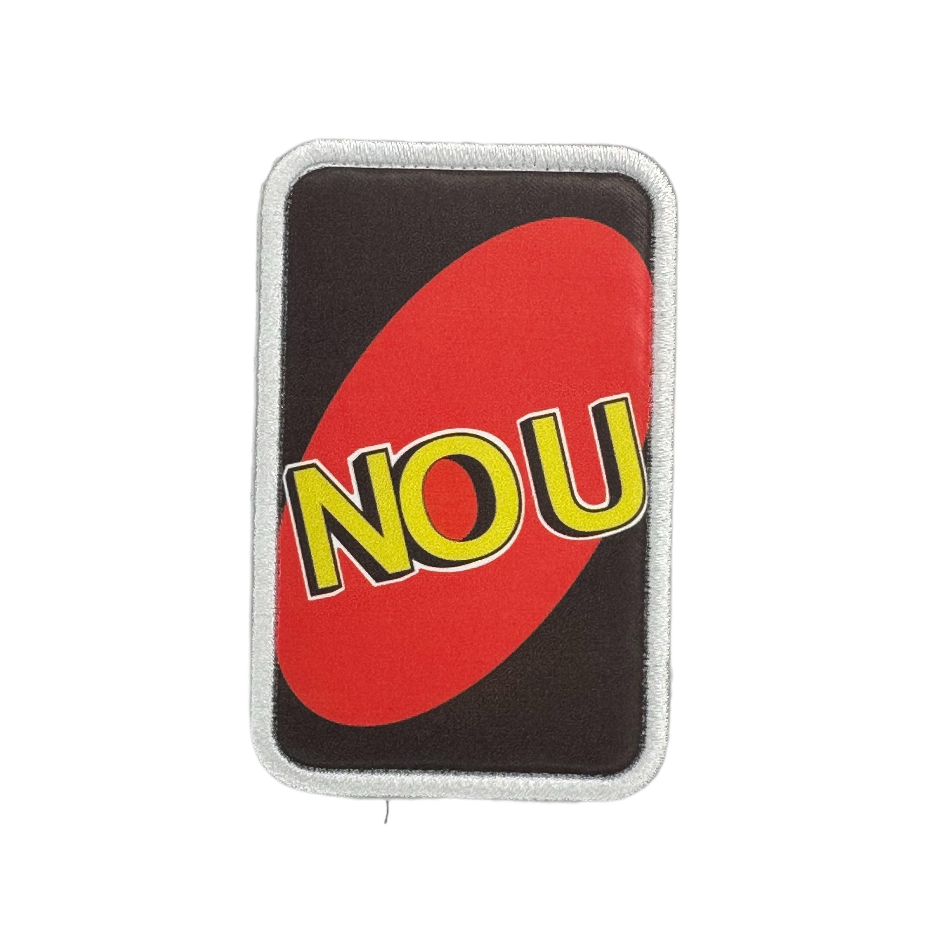 Printed Morale Patches - Uno Reverse Velcro Morale Patch