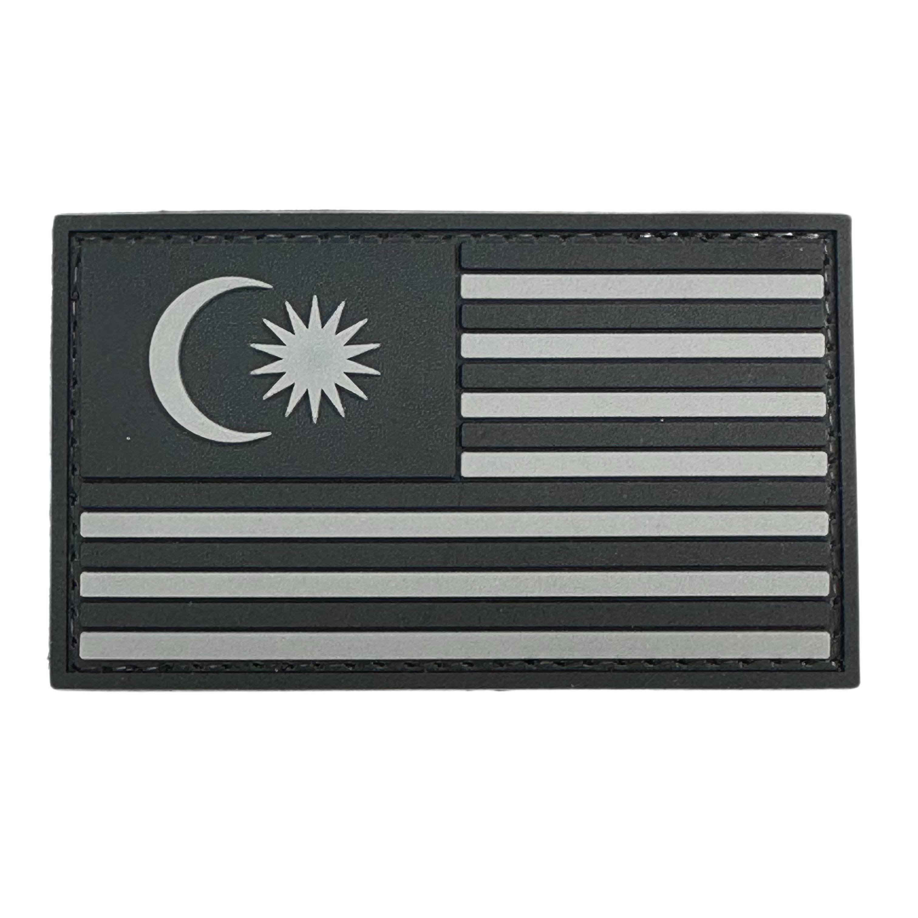 Rubber Patch - Tactical Malaysia Flag