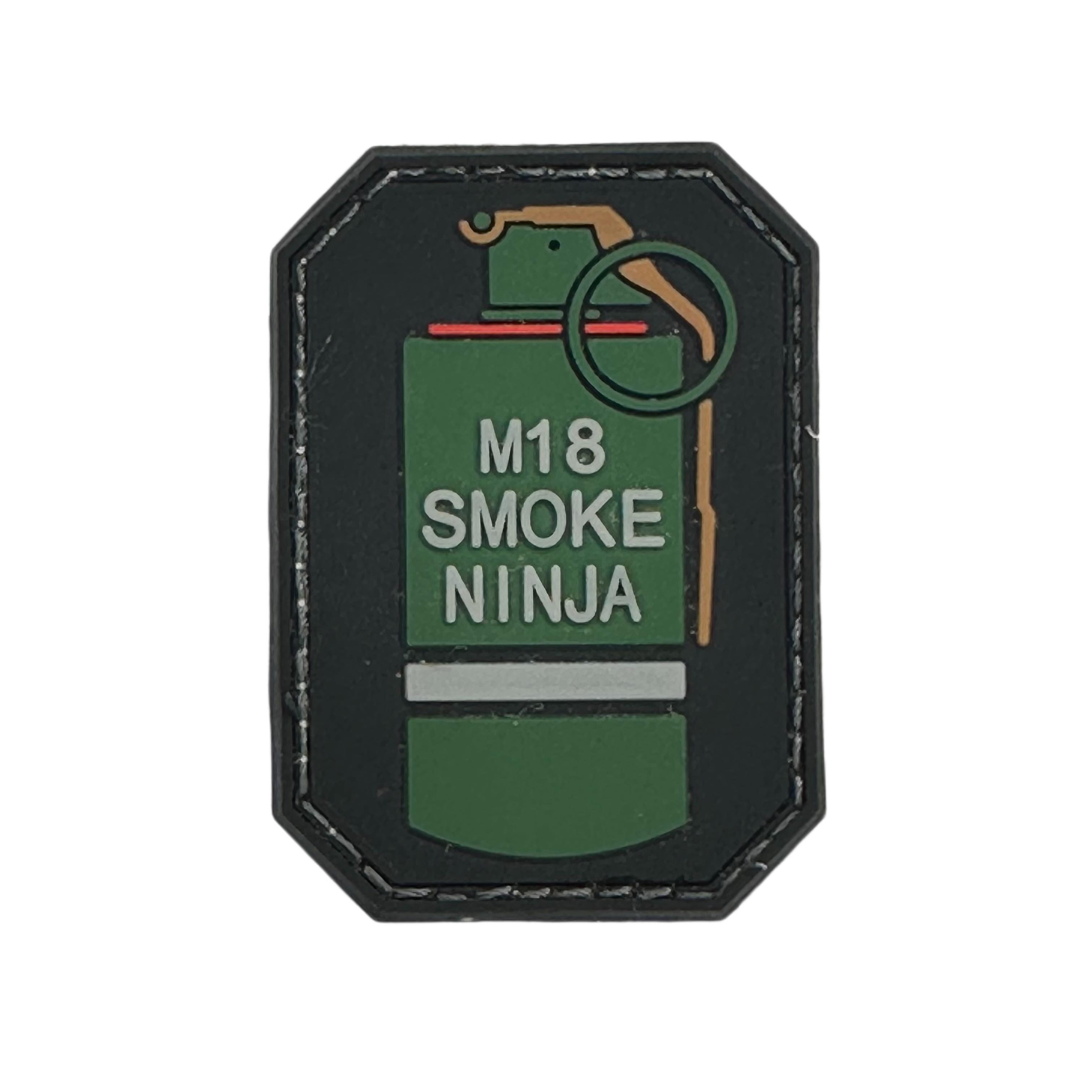 Rubber Patch - M18 Smoke Ninja Grenade