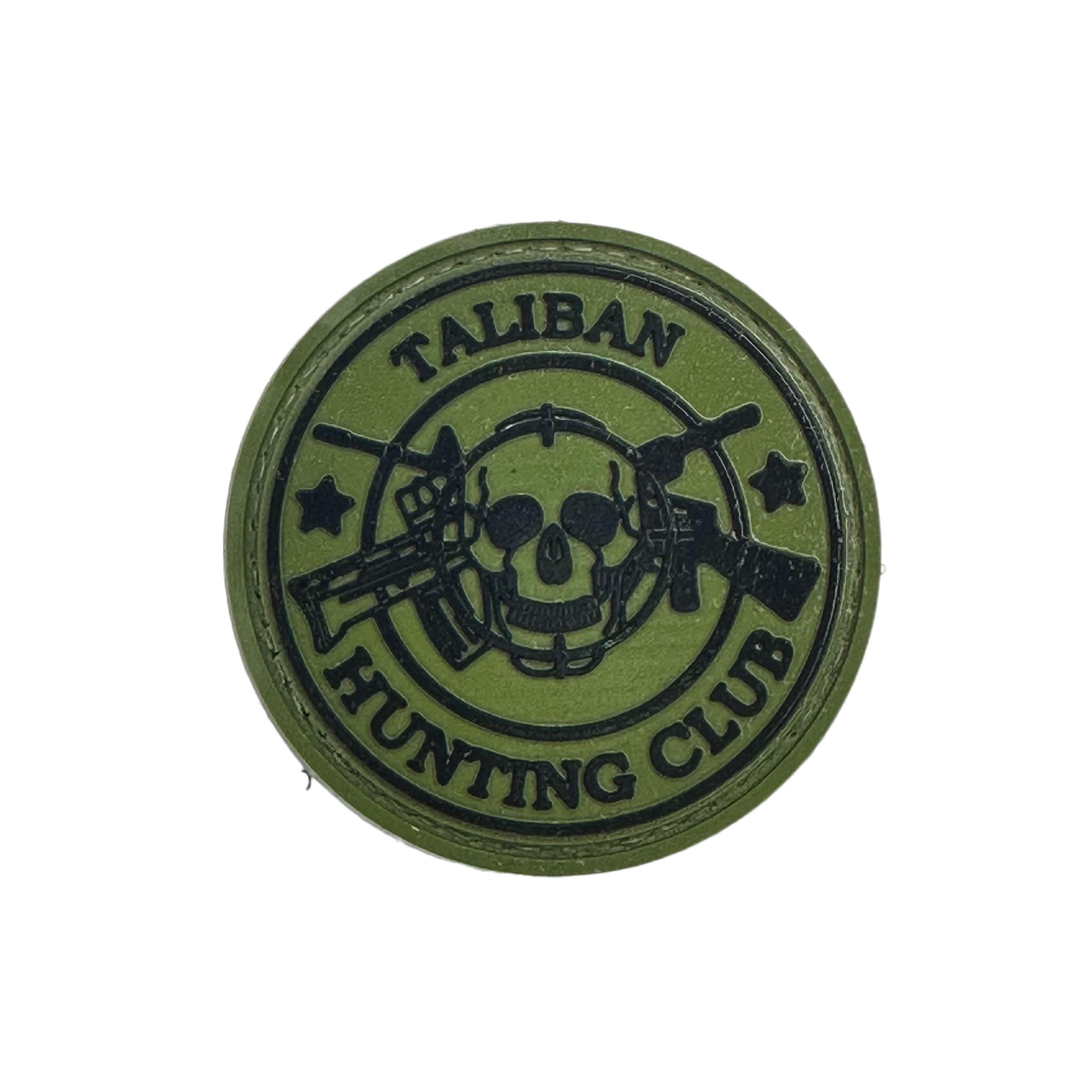 Rubber Patch - Taliban Hunting Club Skull