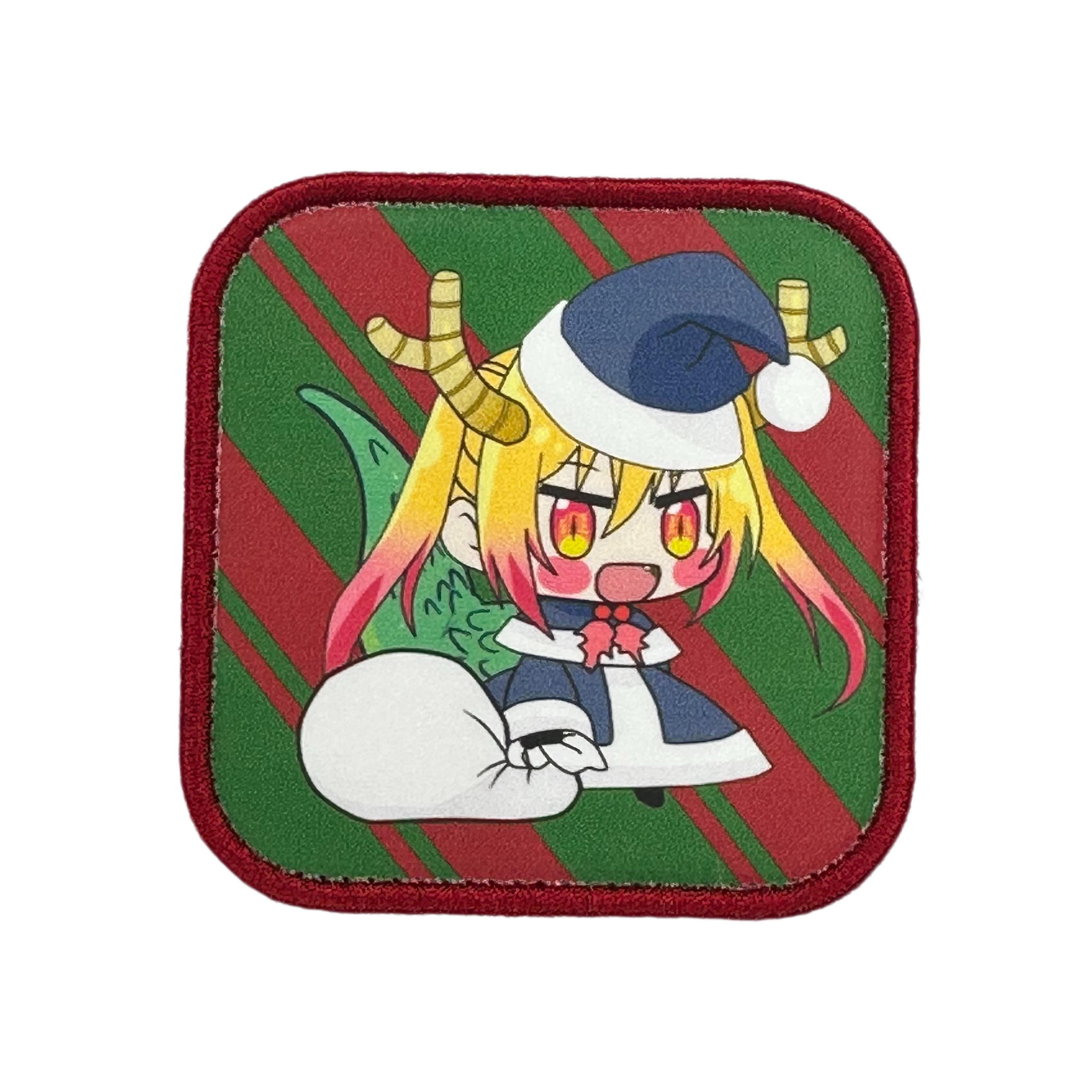 Kobayashi Dragon Maid Padoru Velcro Morale Patch