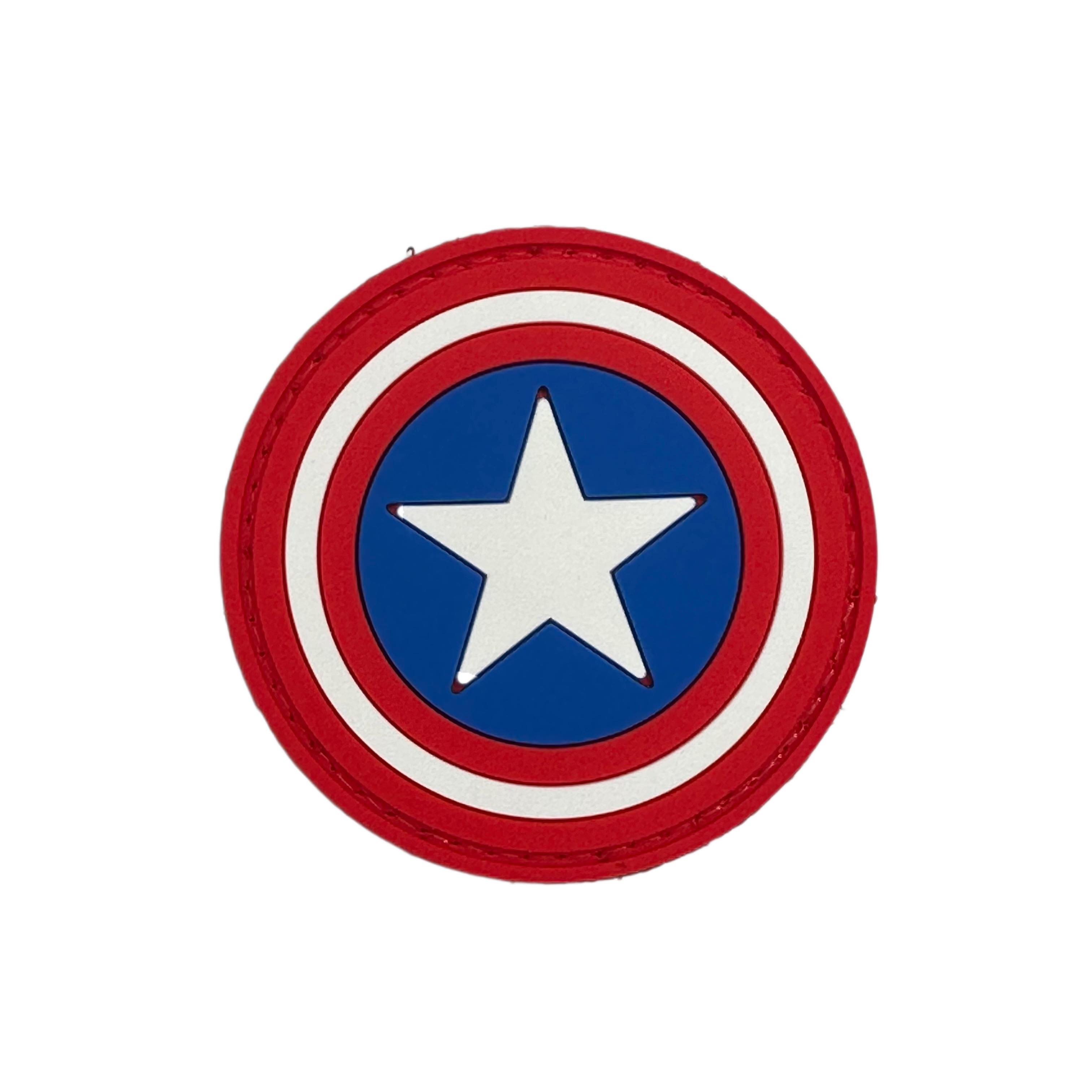 Rubber Patch - Captain America (Small)