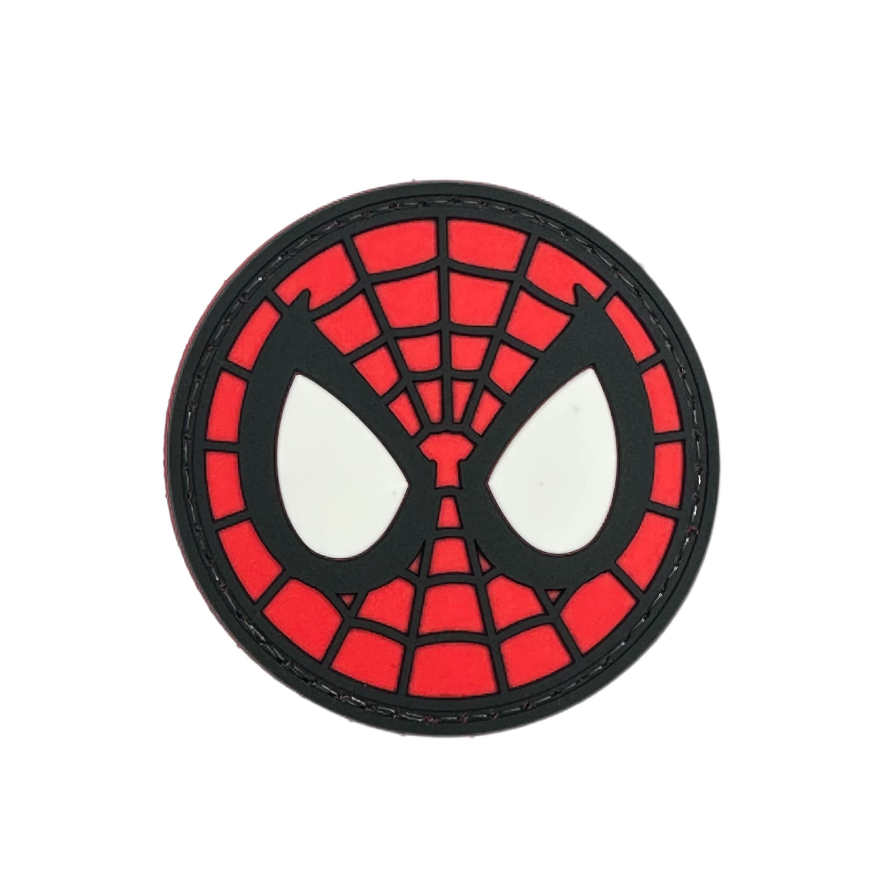 Rubber Patch - Spiderman Mask