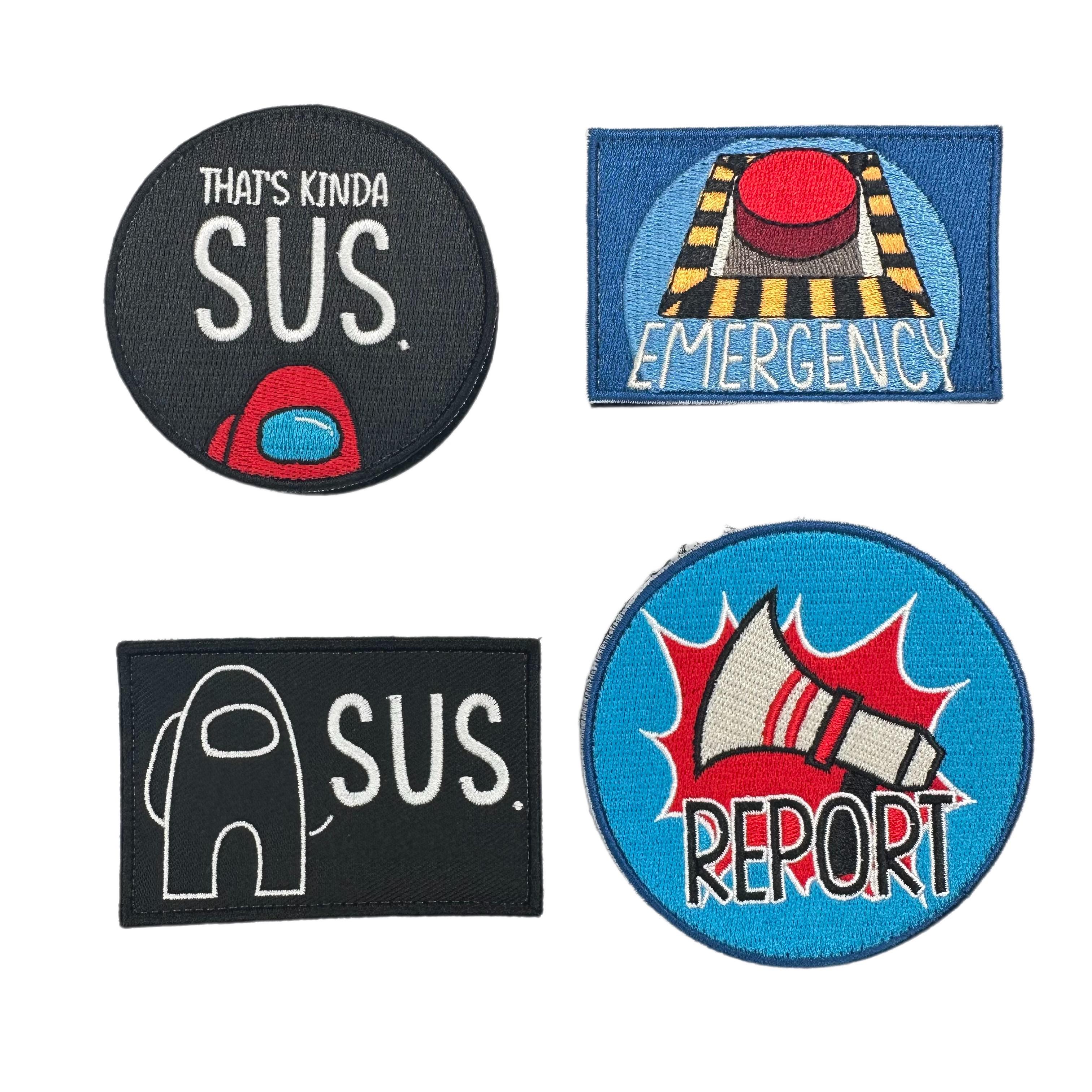 Embroidered Patch - Among Us