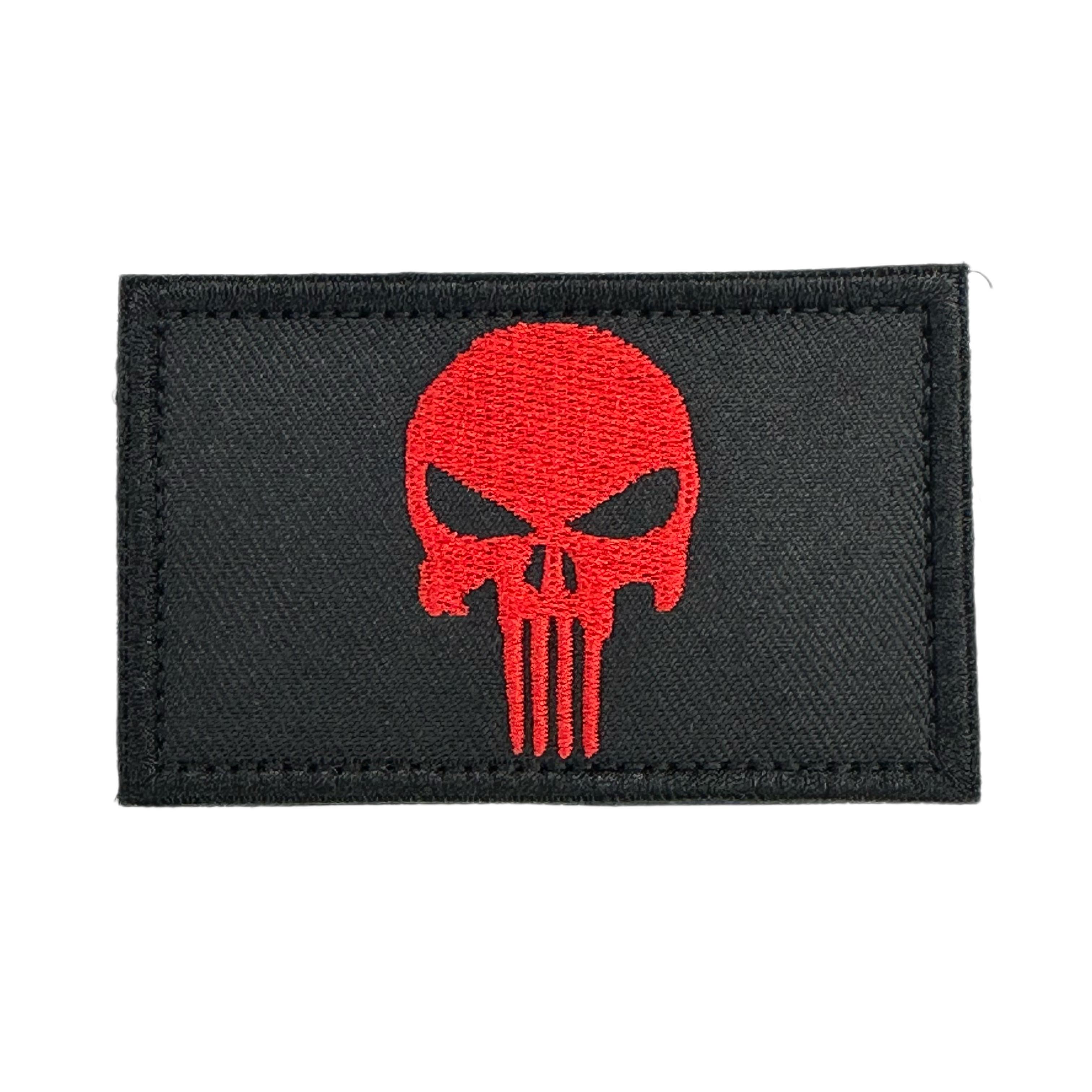 Embroidery Patch - Punisher Flag 2x3