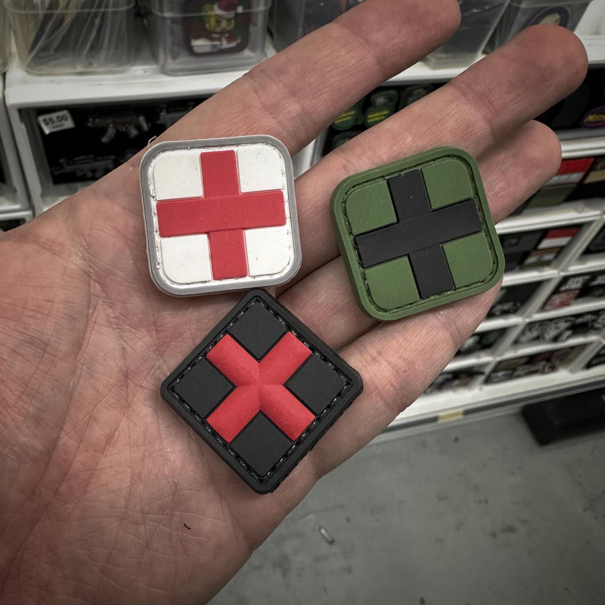 Rubber Patch - Medic Cross