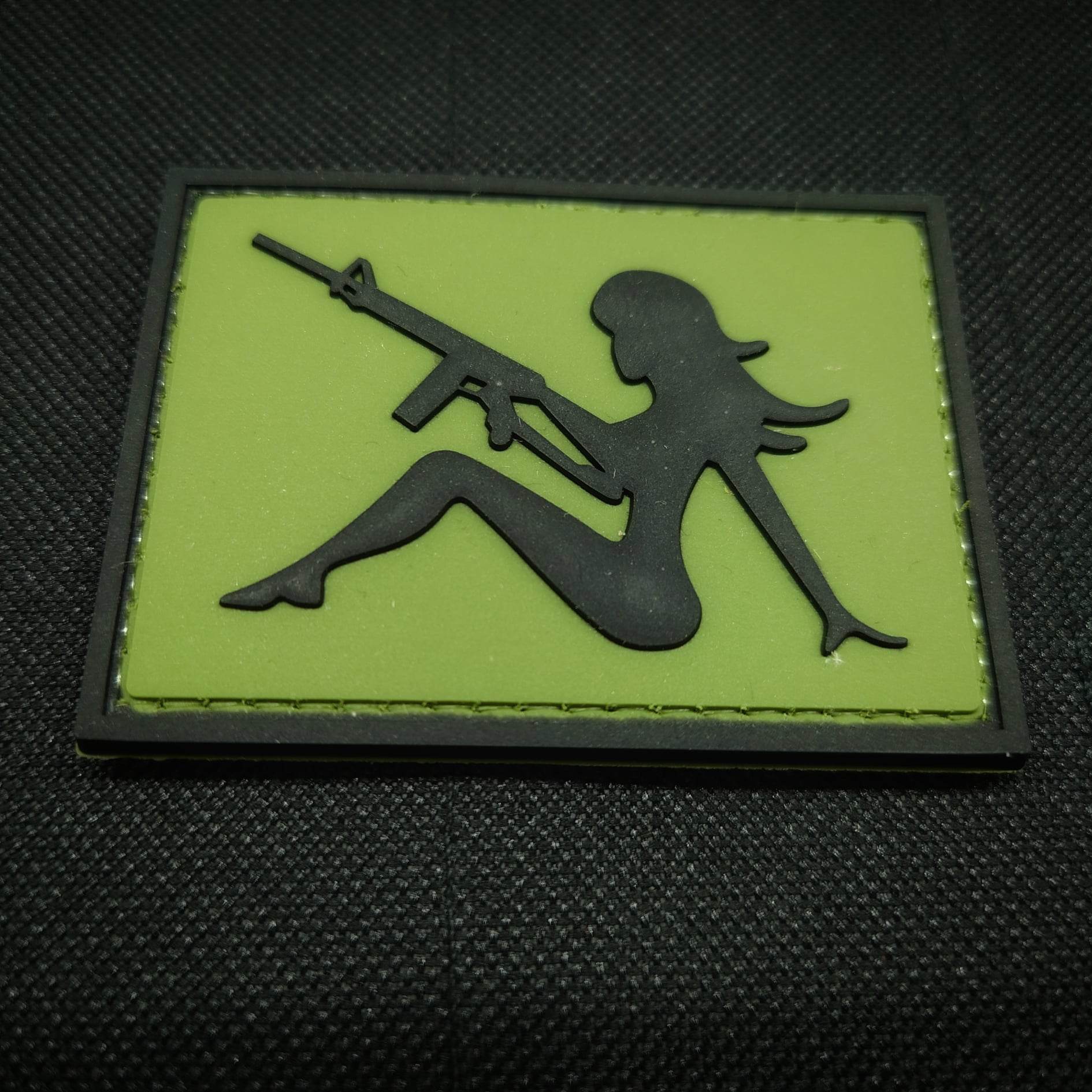 Rubber Patch - Rifle Babe