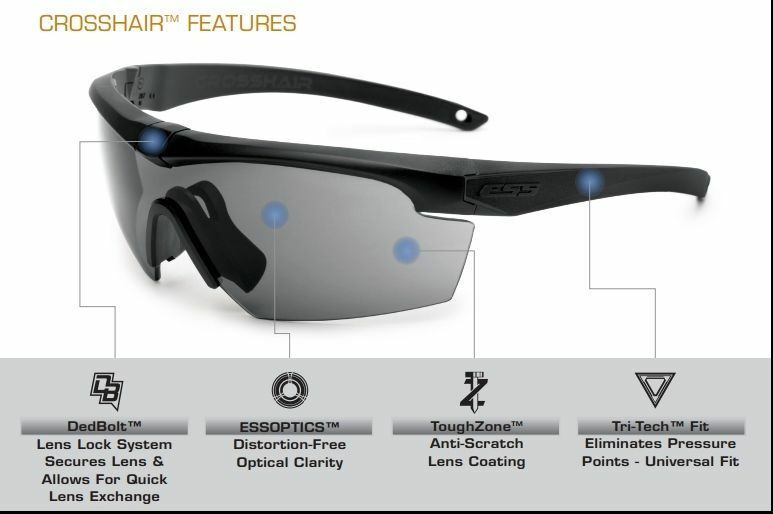 ESS - Crosshair Ballistic Sunglasses (1 Lens)