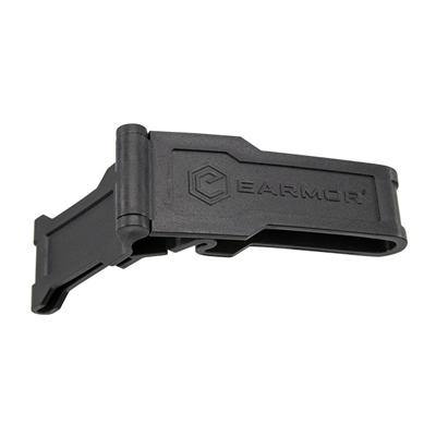Opsmen - Earmor S08 Earmuff Belt Clip - Black-Tactical.com