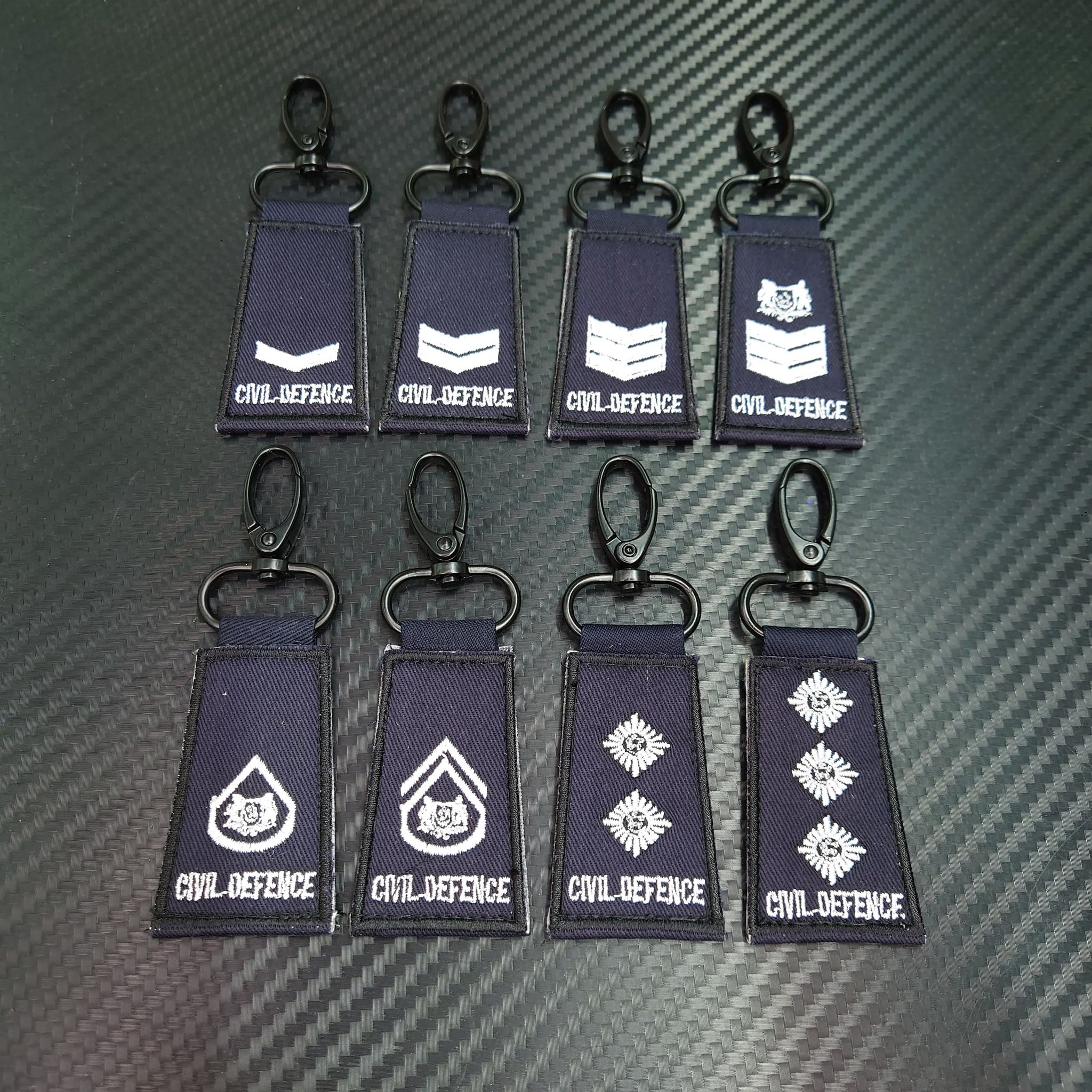 Rank Keychain SCDF