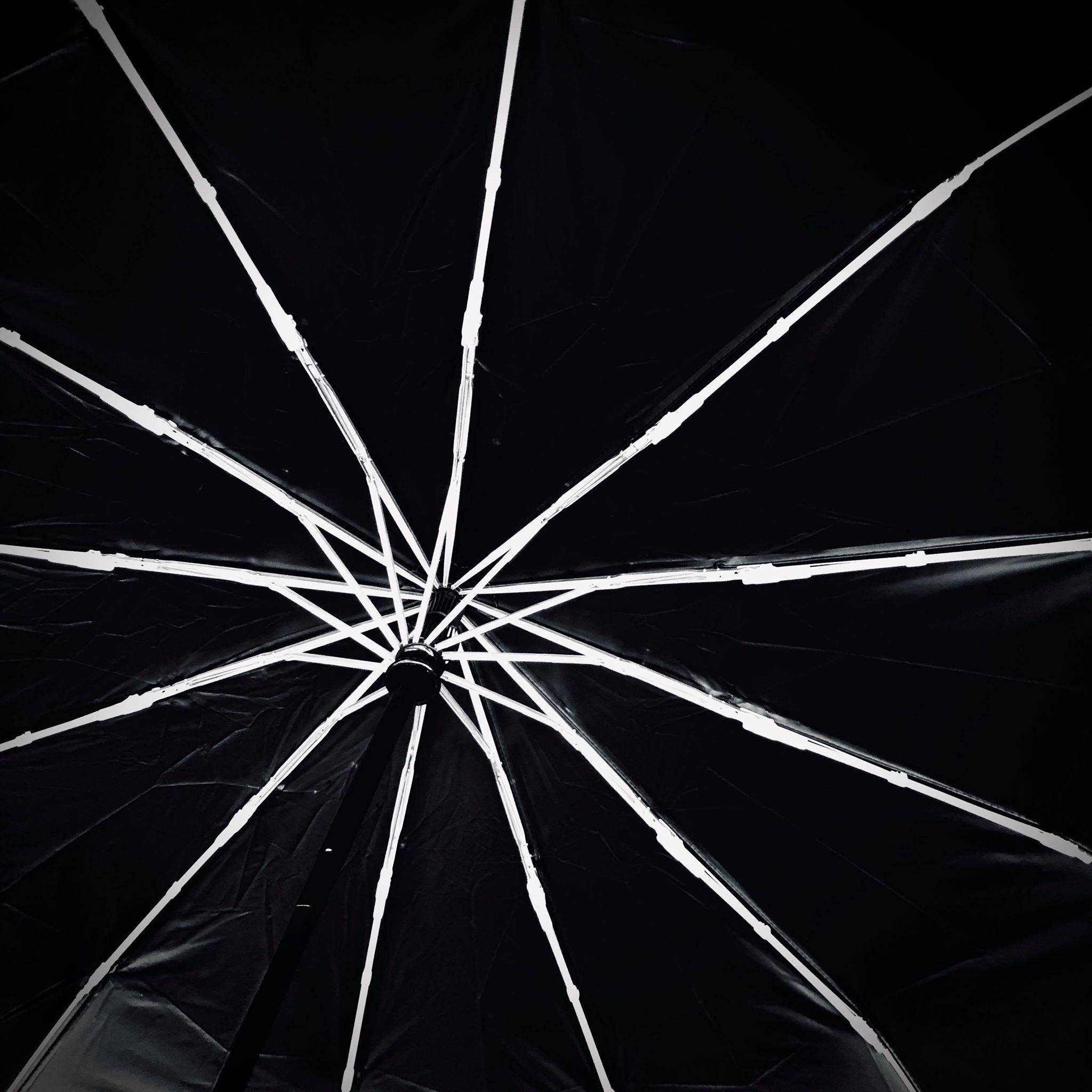 Black Stealth - Stormproof Automatic Folding Umbrella