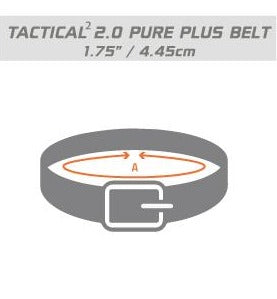 Pentagon - TACTICAL² 2.0 PURE PLUS 1.75” Belt (Black)