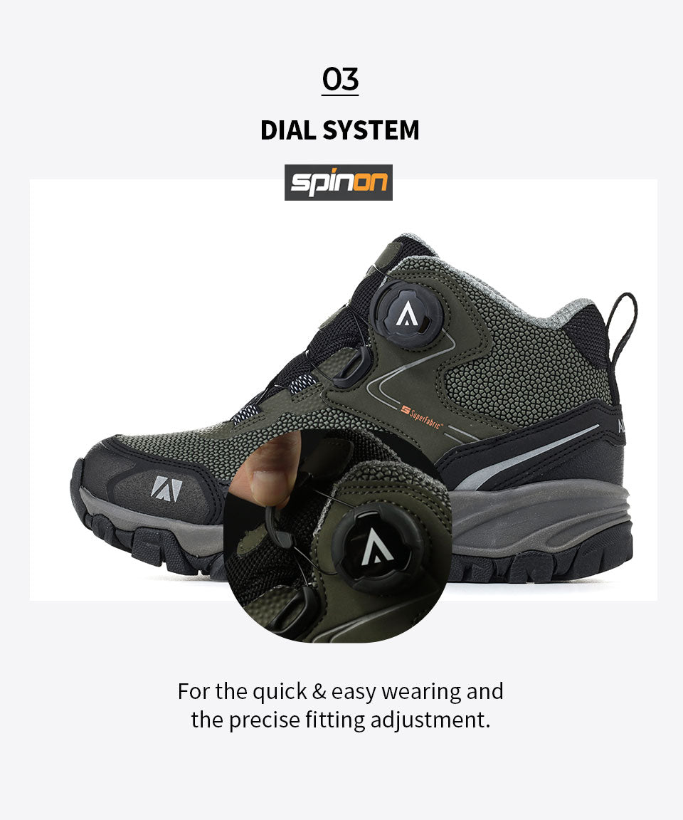 Altai - Volcano Dial-Mid Hiking Trekking Shoes