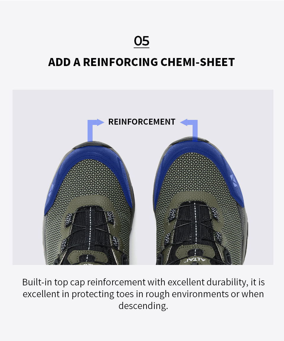 Altai - Volcano Dial-Mid Hiking Trekking Shoes