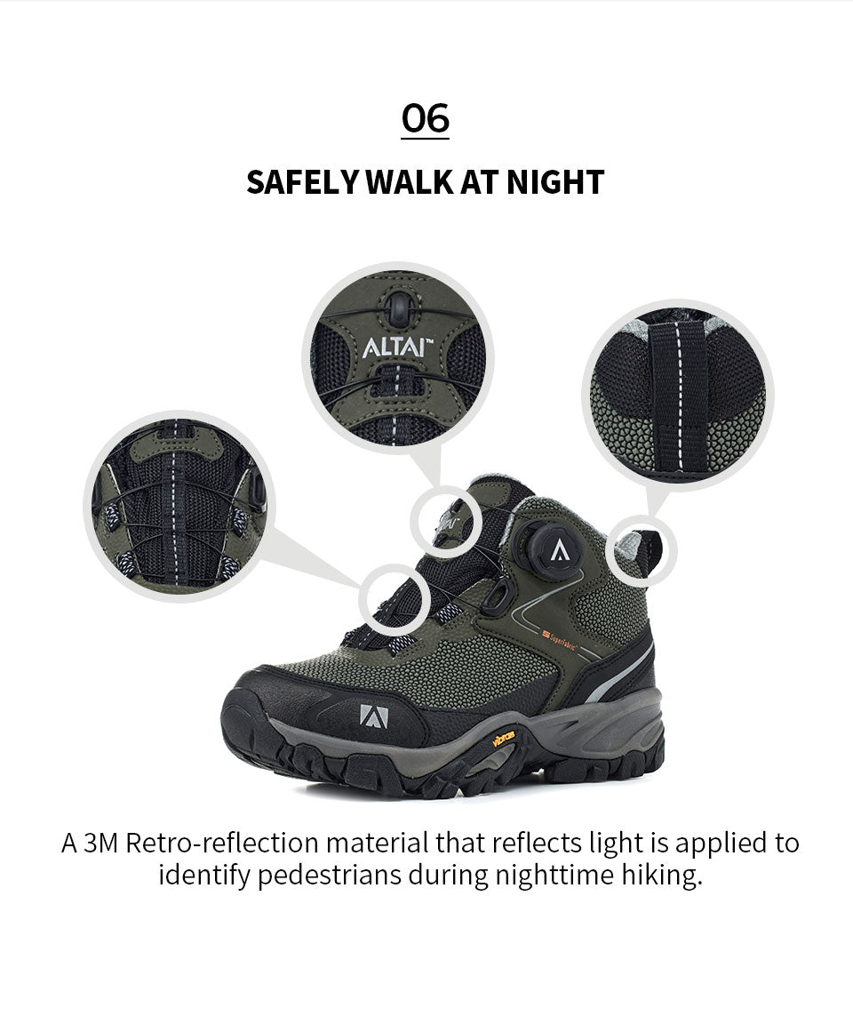 Altai - Volcano Dial-Mid Hiking Trekking Shoes